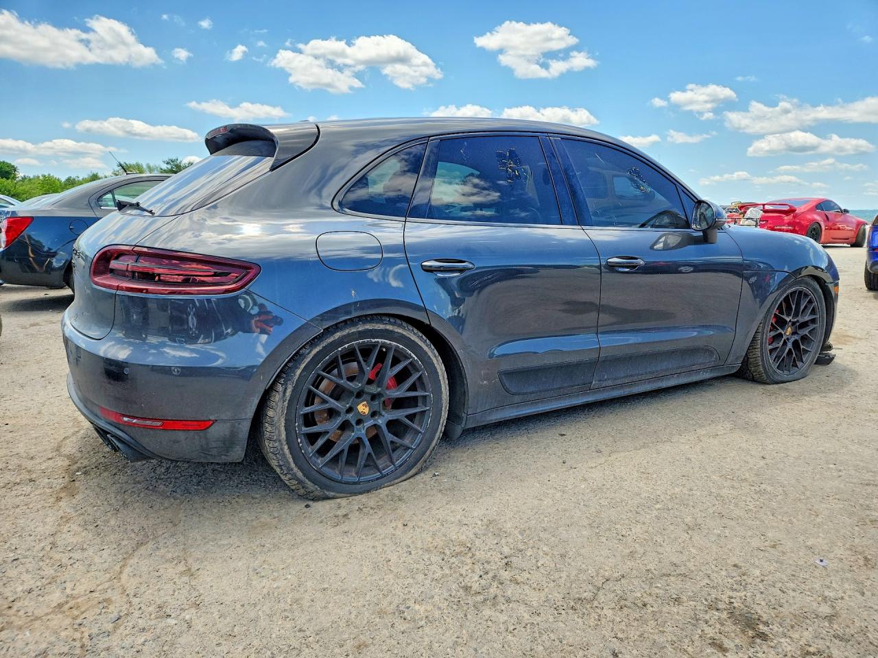 2017 Porsche Macan Gts Угольный vin: WP1AG2A57HLB56261