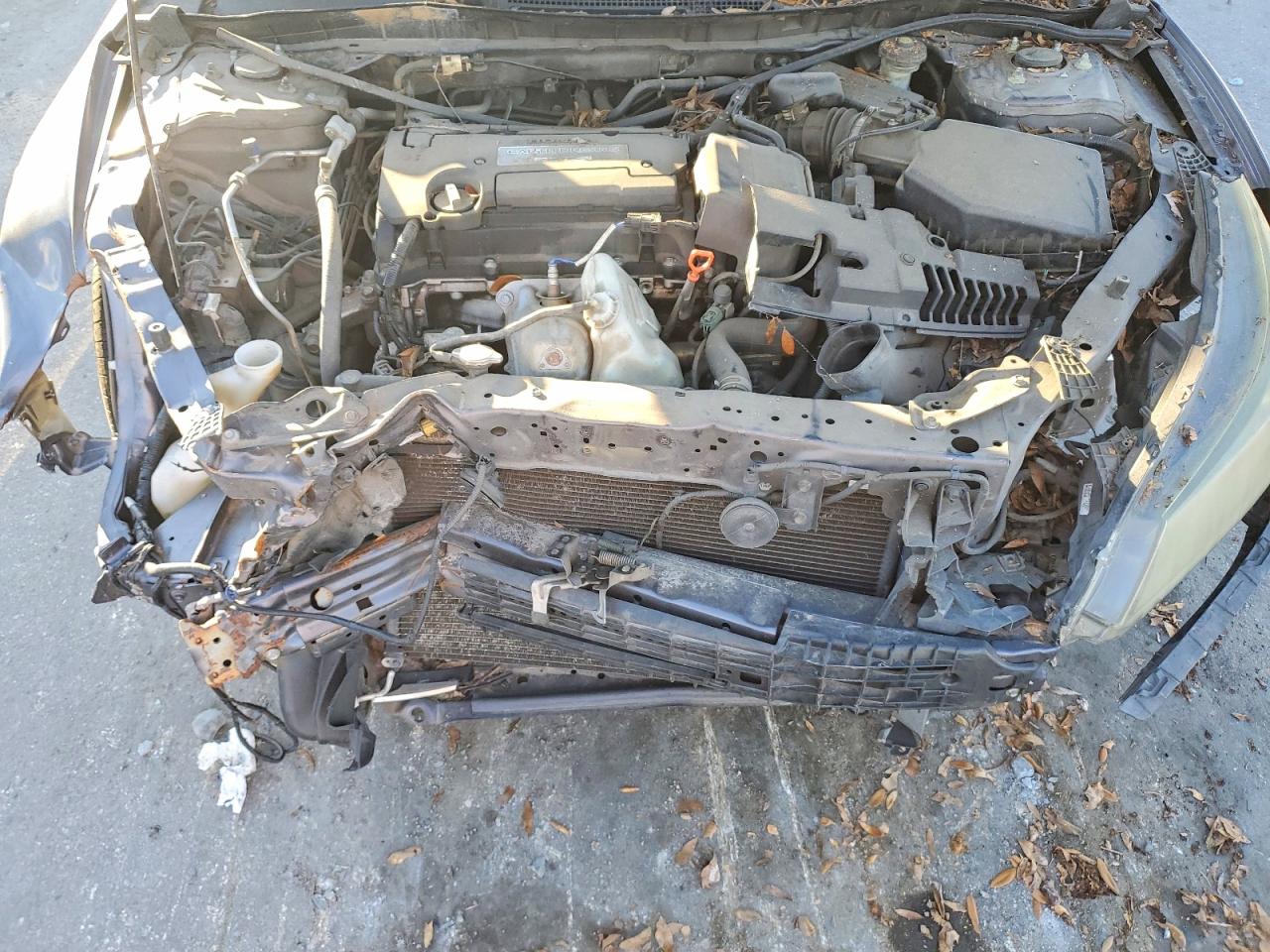 2014 Honda Accord Lx Серый vin: 1HGCR2F33EA235771
