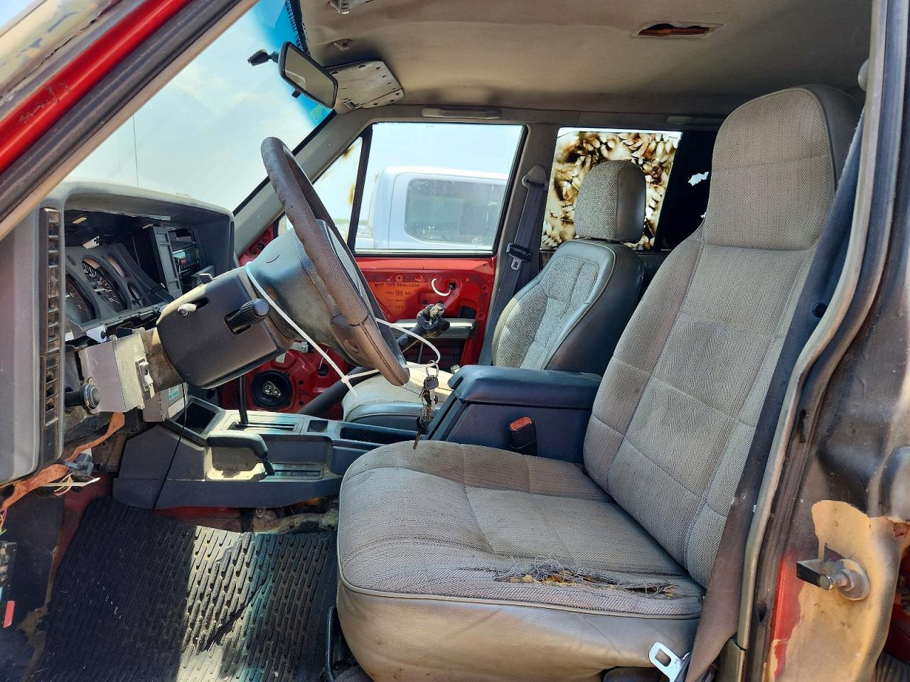 1996 Jeep Cherokee Country Red vin: 1J4FJ78S5TL250675