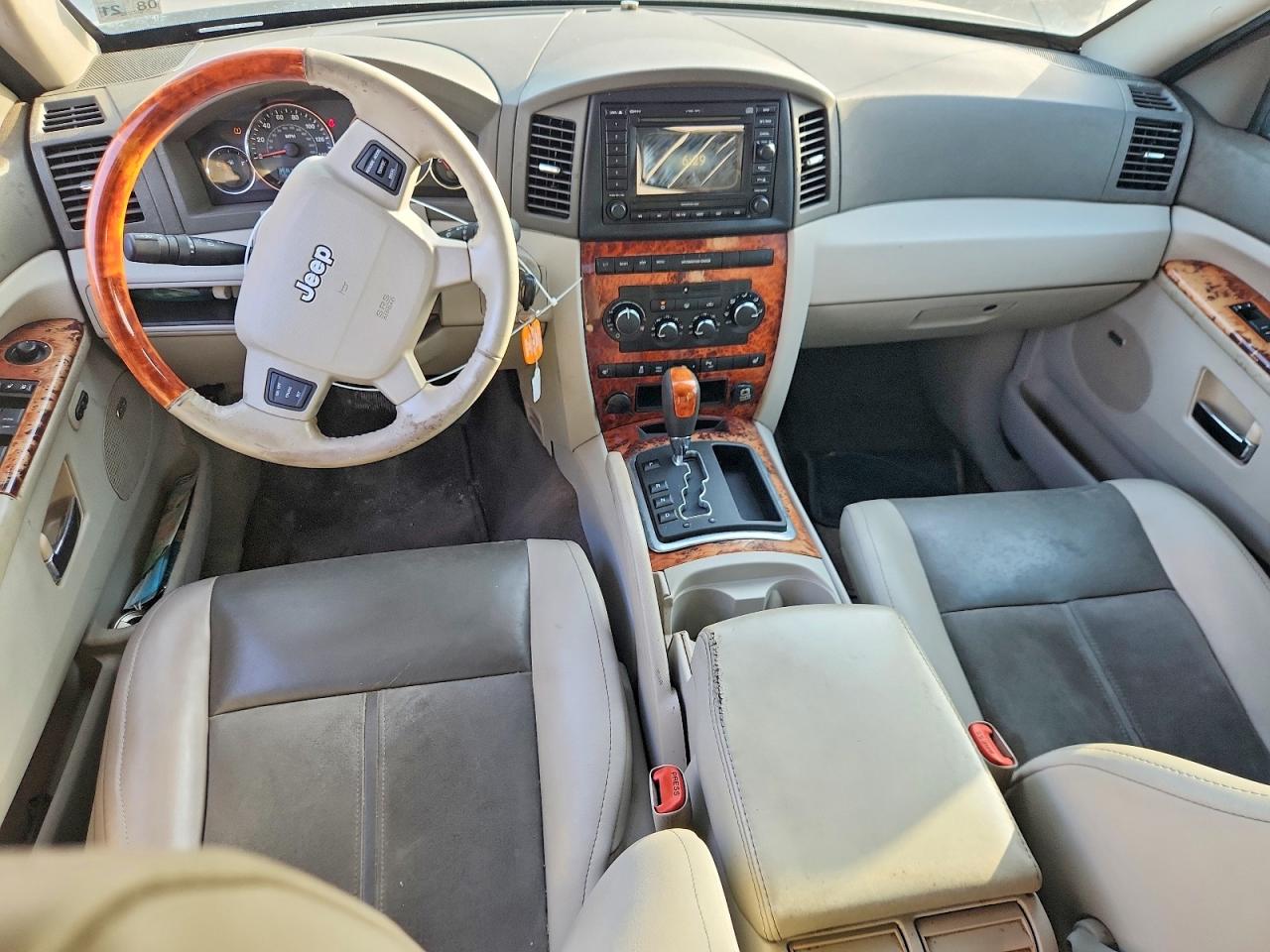 2007 Jeep Grand Cherokee Overland Зеленый vin: 1J8HS68257C653026