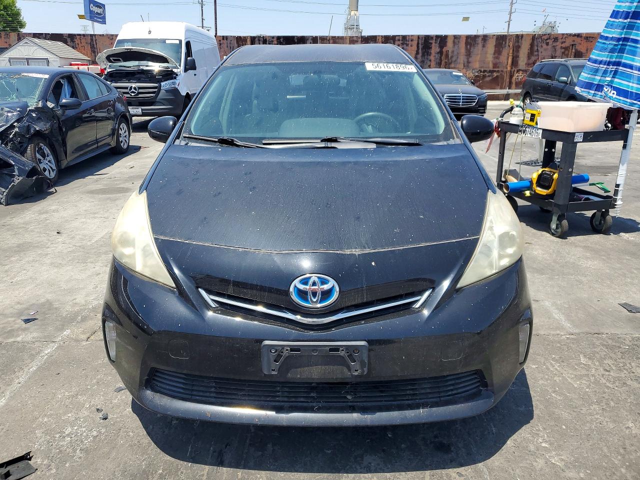 2012 Toyota Prius V Two Black vin: JTDZN3EU9C3056544