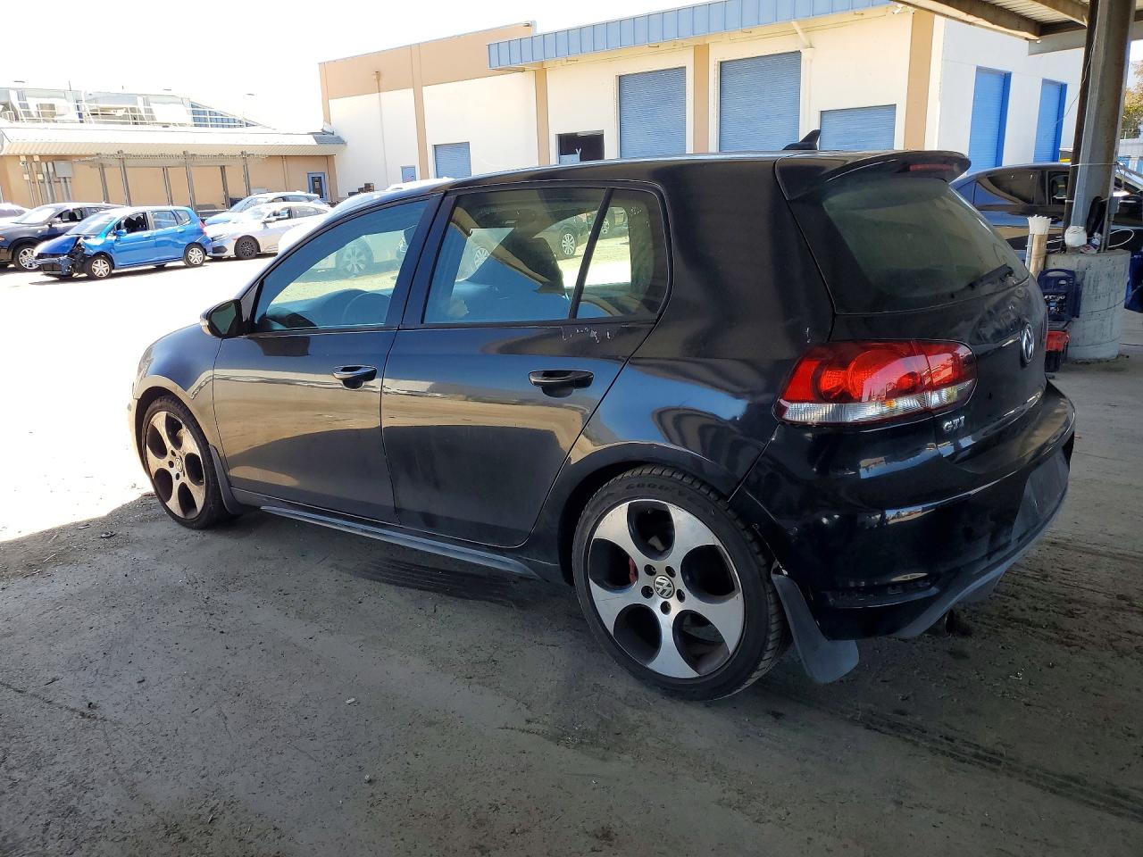2011 Volkswagen Gti Black vin: WVWHD7AJ2BW152921