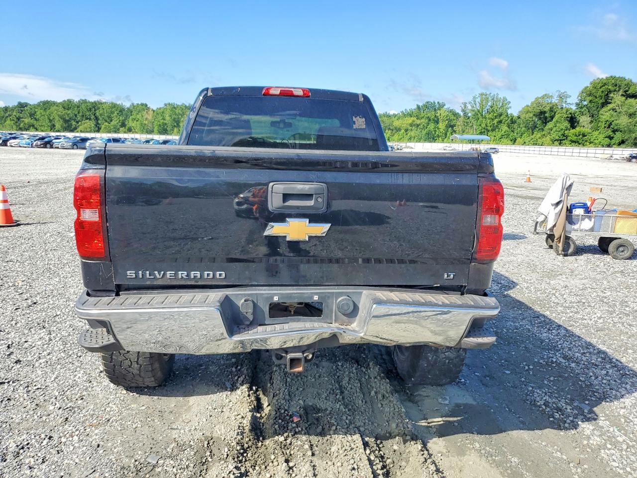 2014 Chevrolet Silverado K1500 Lt Черный vin: 1GCVKREC0EZ406385