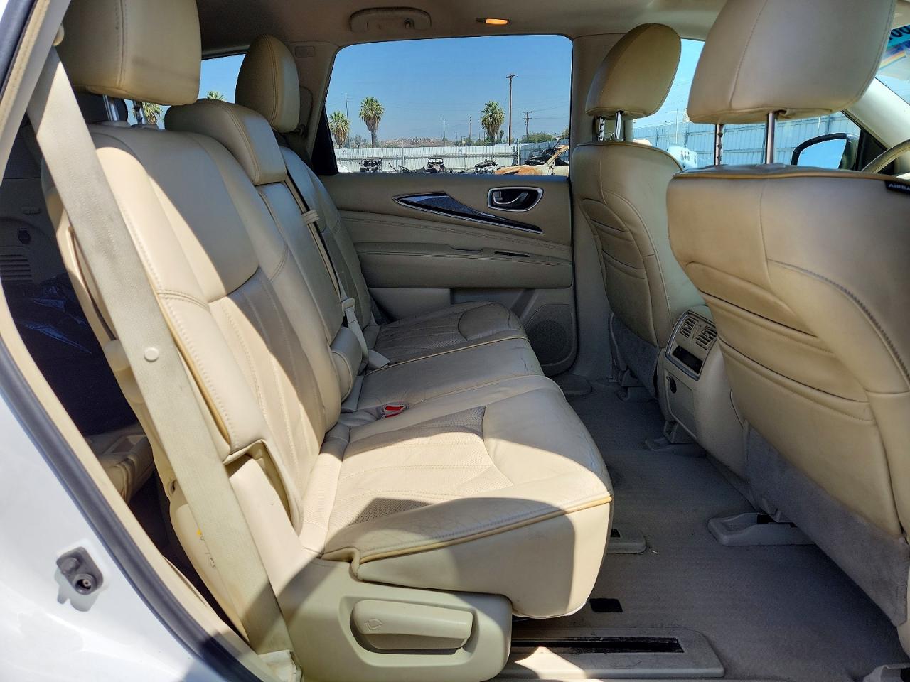 2014 Infiniti Qx60 Base White vin: 5N1AL0MM8EC514219