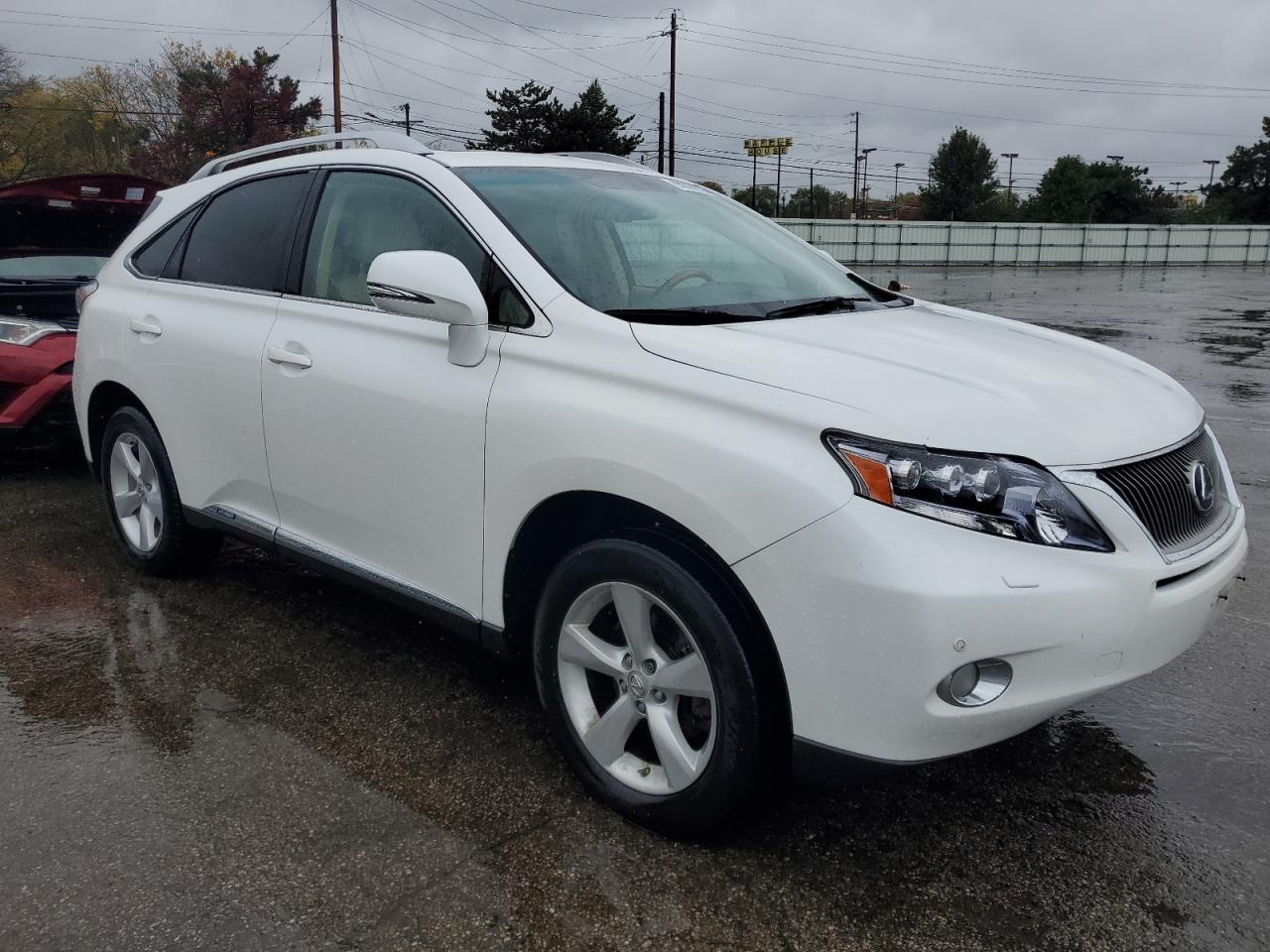 2012 Lexus Rx 450h White vin: JTJBC1BA5C2435274