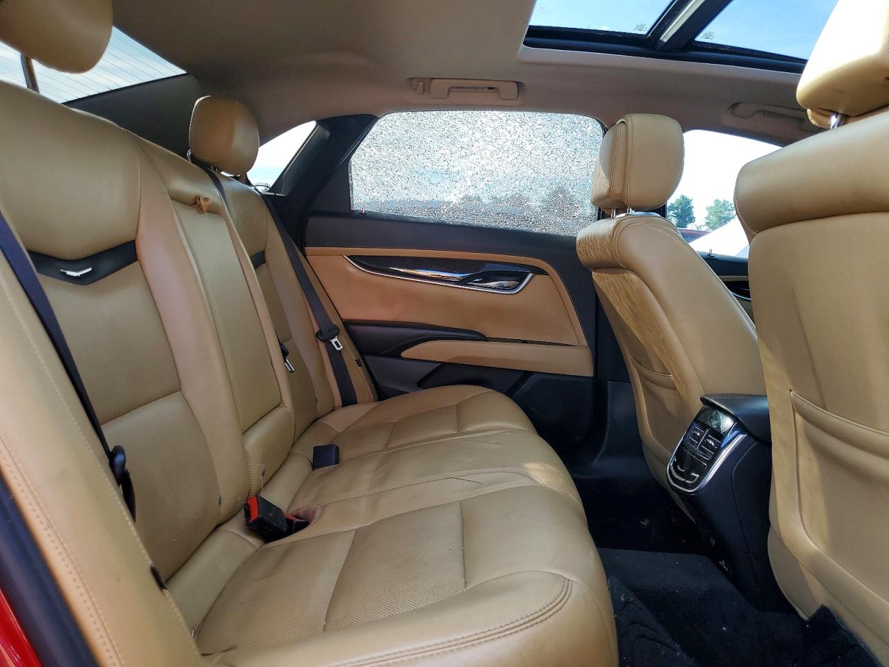 2013 Cadillac Xts Premium Collection Red vin: 2G61S5S36D9160983
