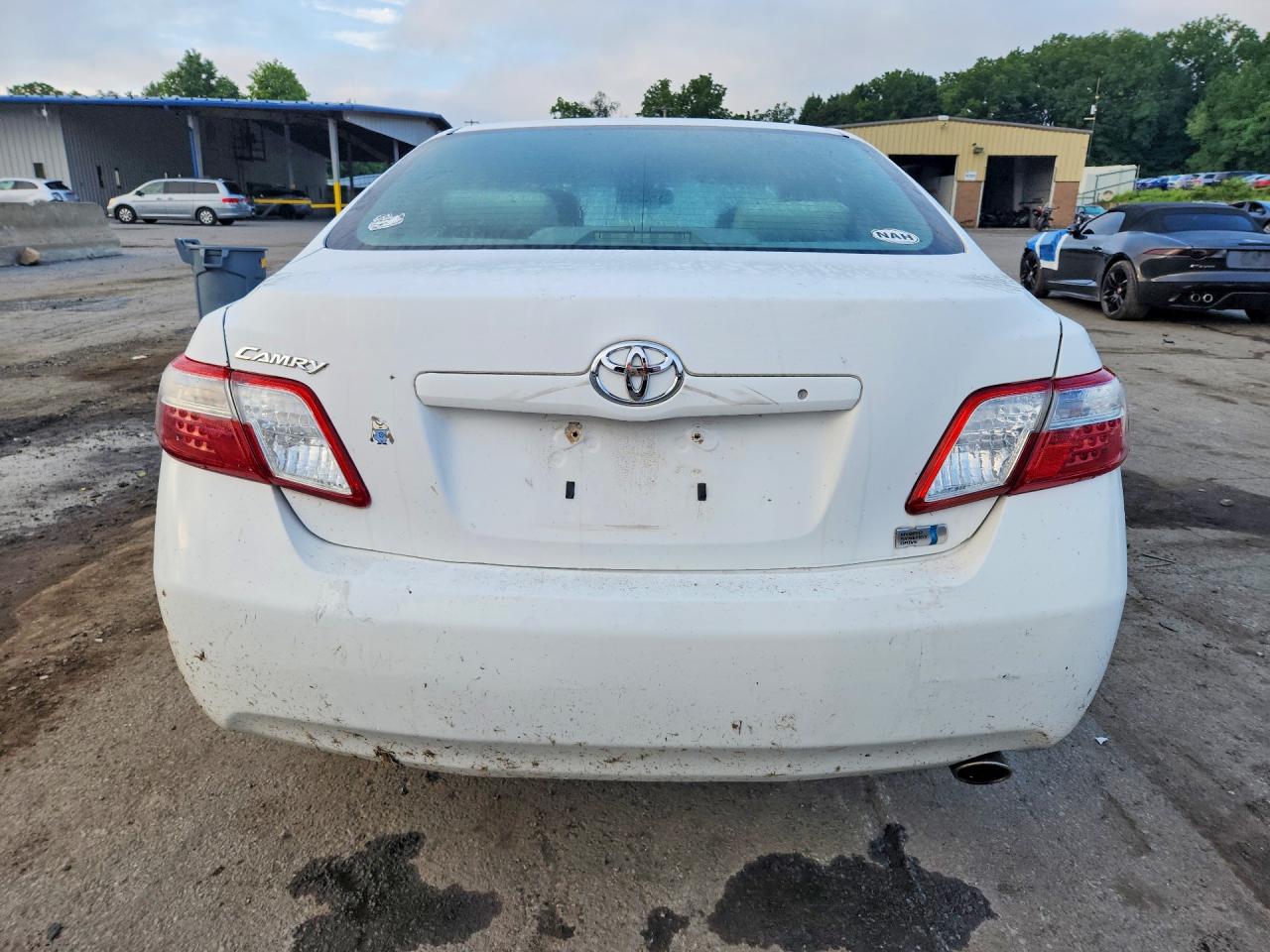 2009 Toyota Camry Hybrid White vin: 4T1BB46K99U094027