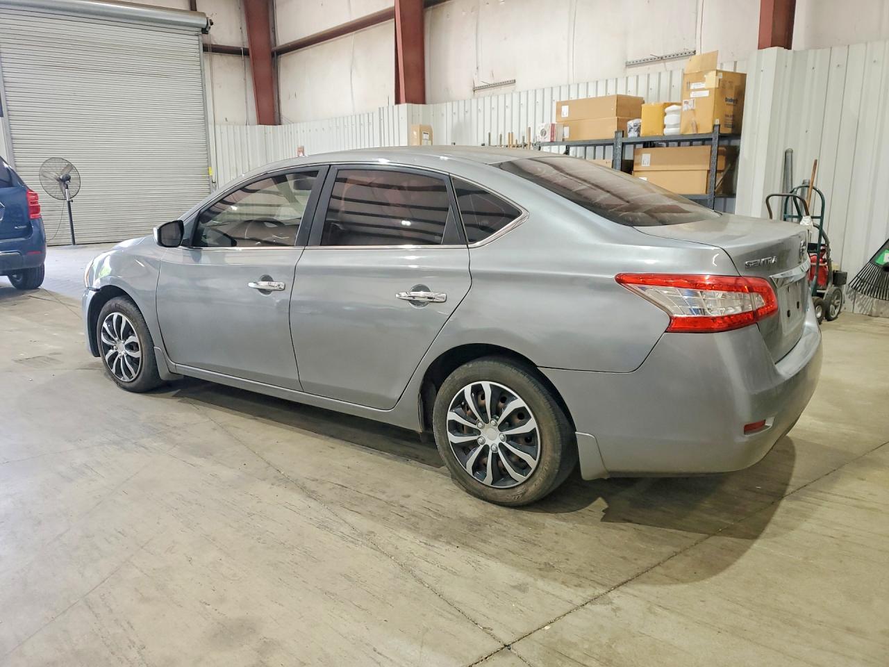 2014 Nissan Sentra Sv Gray vin: 3N1AB7AP7EY218777