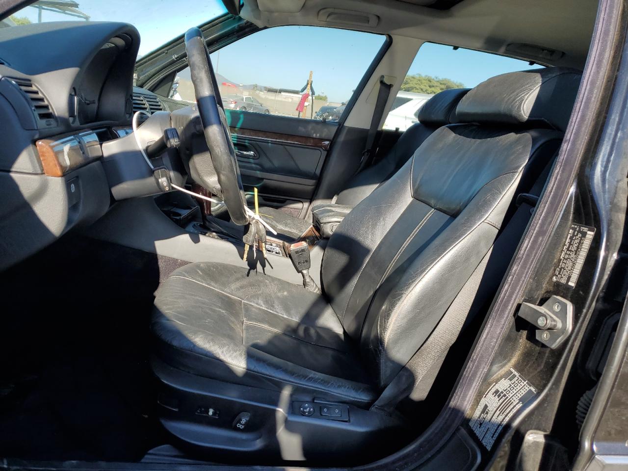 1995 Bmw 740 Il   Black vin: WBAGJ6322SDH35103