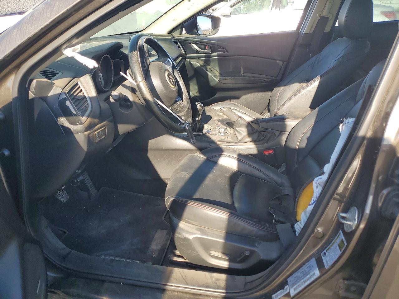 2015 Mazda 3 Gray vin: JM1BM1W73F1224650