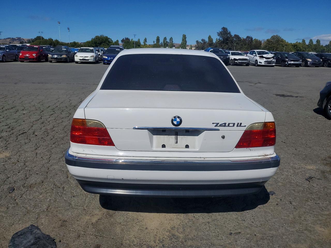 1999 Bmw 740 Il Белый vin: WBAGH8335XDP03041