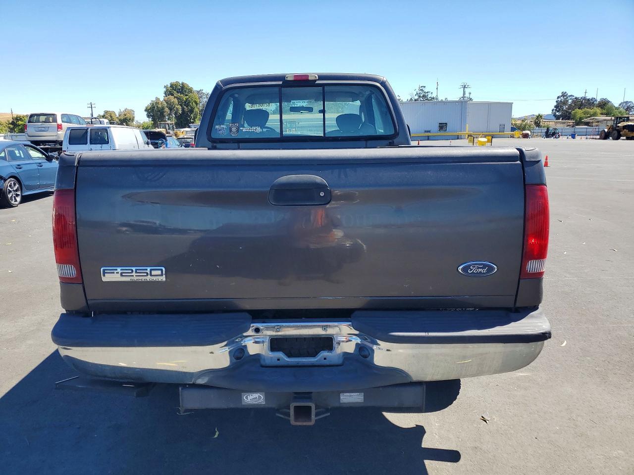 2005 Ford F250 Super Duty Gray vin: 1FTSX21P05EB21584