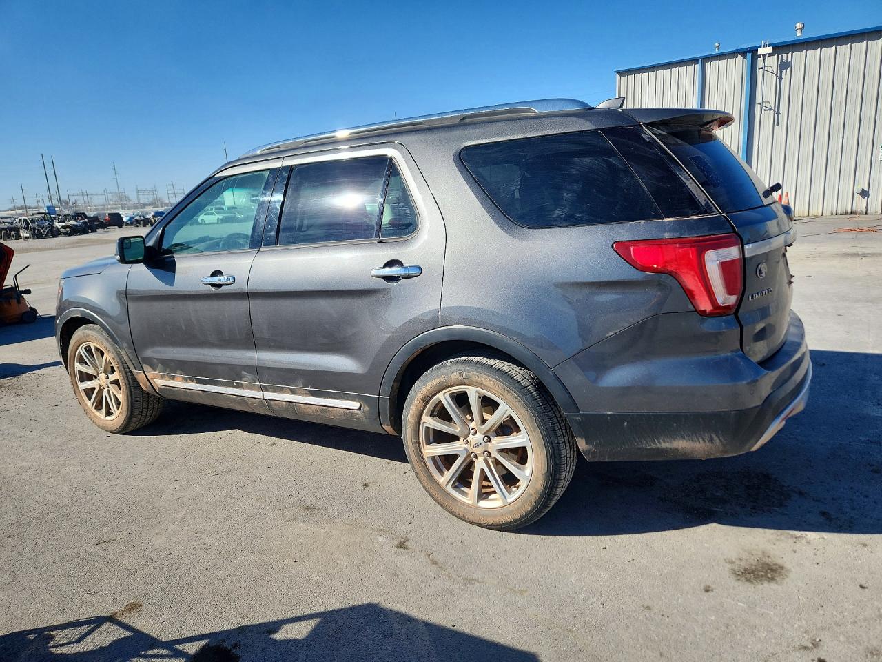 2016 Ford Explorer Limited Black vin: 1FM5K8F84GGA26738