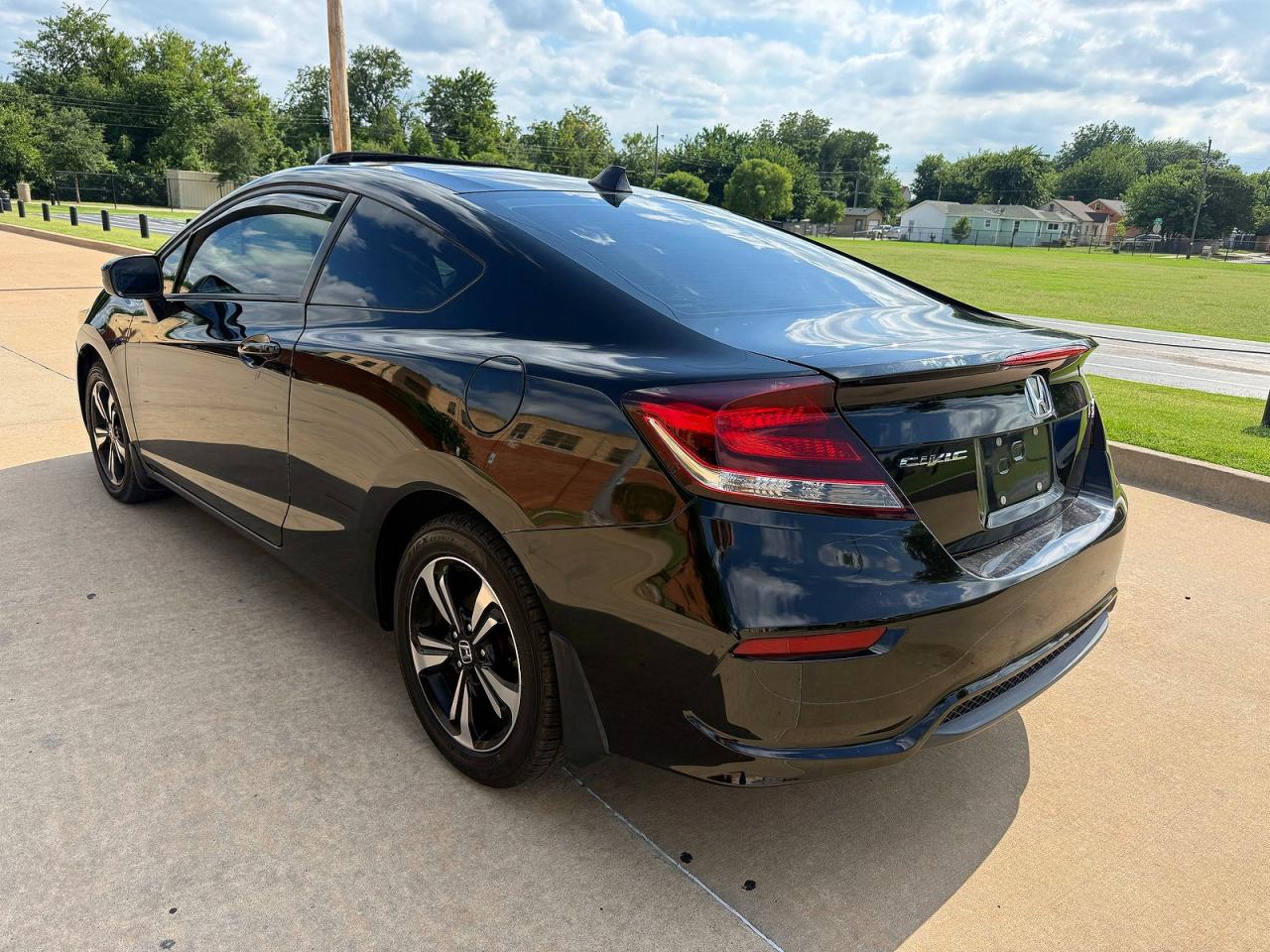 2015 Honda Civic Ex Черный vin: 2HGFG3B83FH510147
