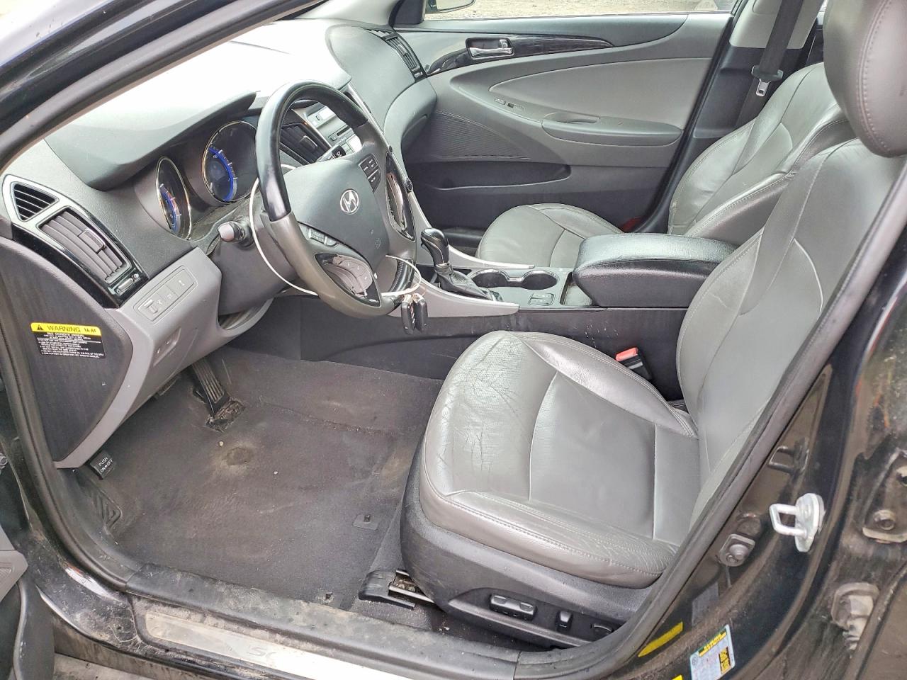 2013 Hyundai Sonata Limited Gray vin: 5NPEC4AC2DH658537