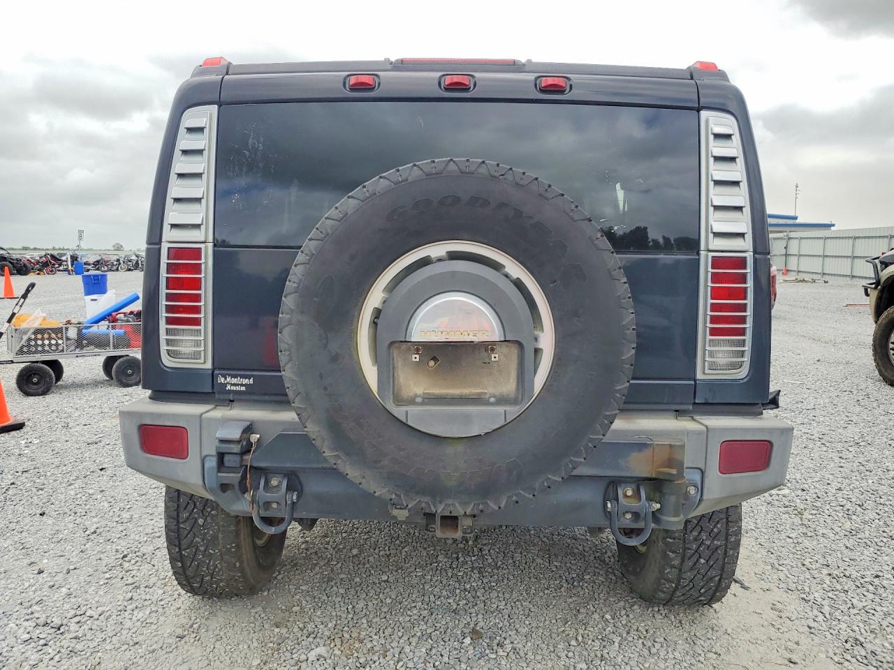 2007 Hummer H2 Black vin: 5GRGN23U07H101317