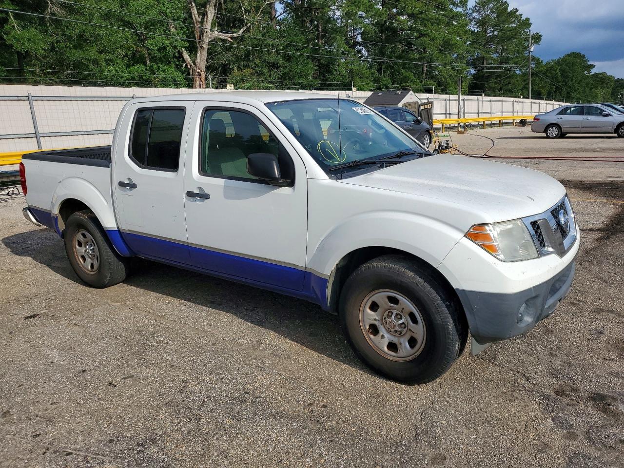 2015 Nissan Frontier S White vin: 1N6AD0ER7FN766459