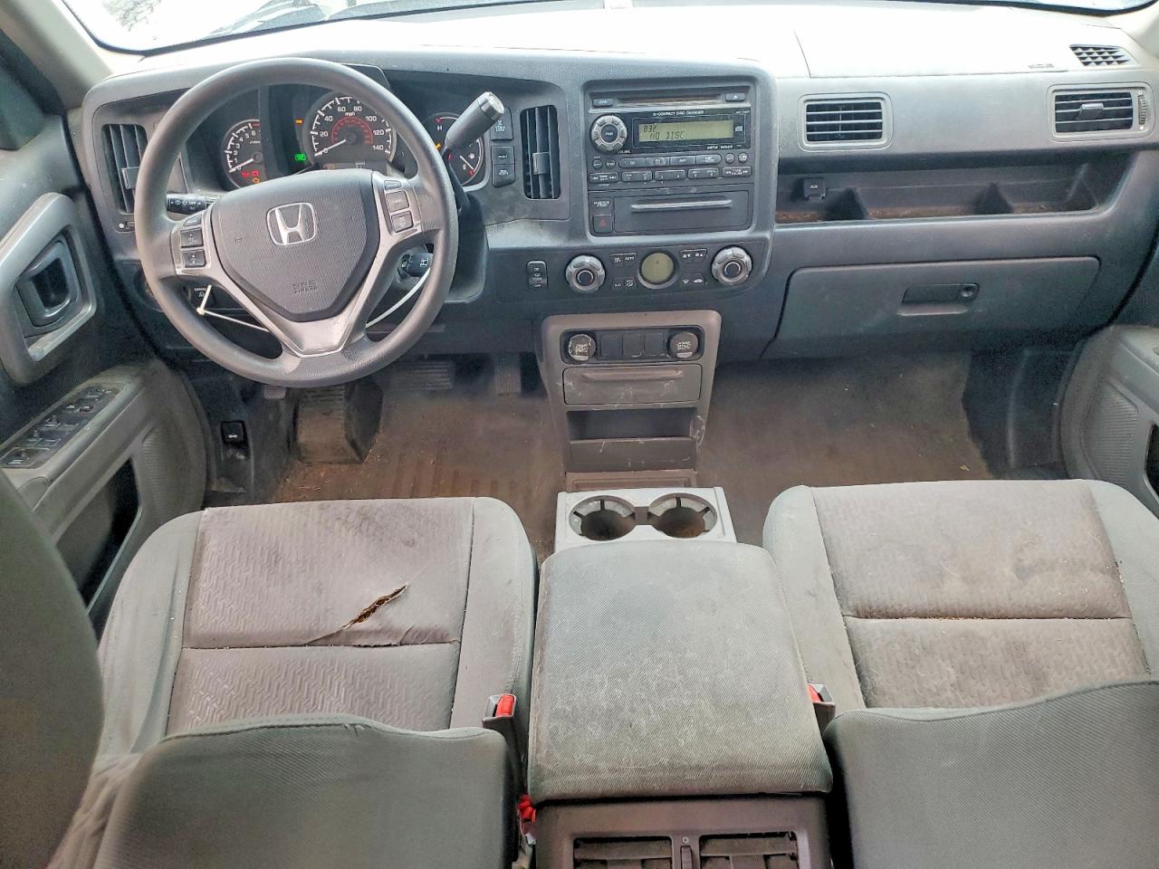 2009 Honda Ridgeline Rts Gray vin: 5FPYK16409B107729
