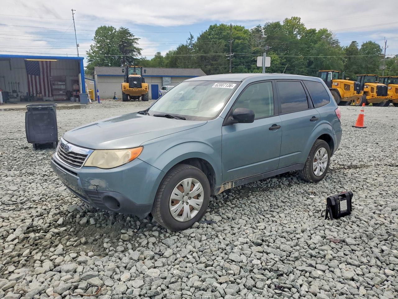 2009 Subaru Forester 2.5x Green vin: JF2SH61619H715327