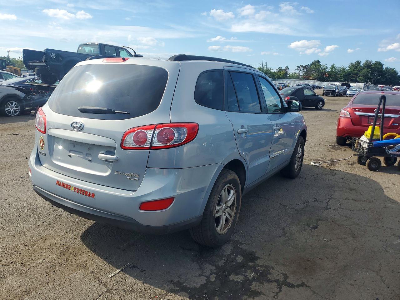 2010 Hyundai Santa Fe Gls Blue vin: 5NMSGDAB5AH372155