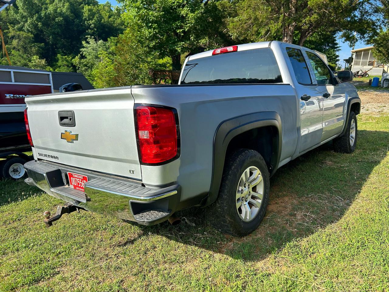 2014 Chevrolet Silverado K1500 Lt Silver vin: 1GCVKREC6EZ288620