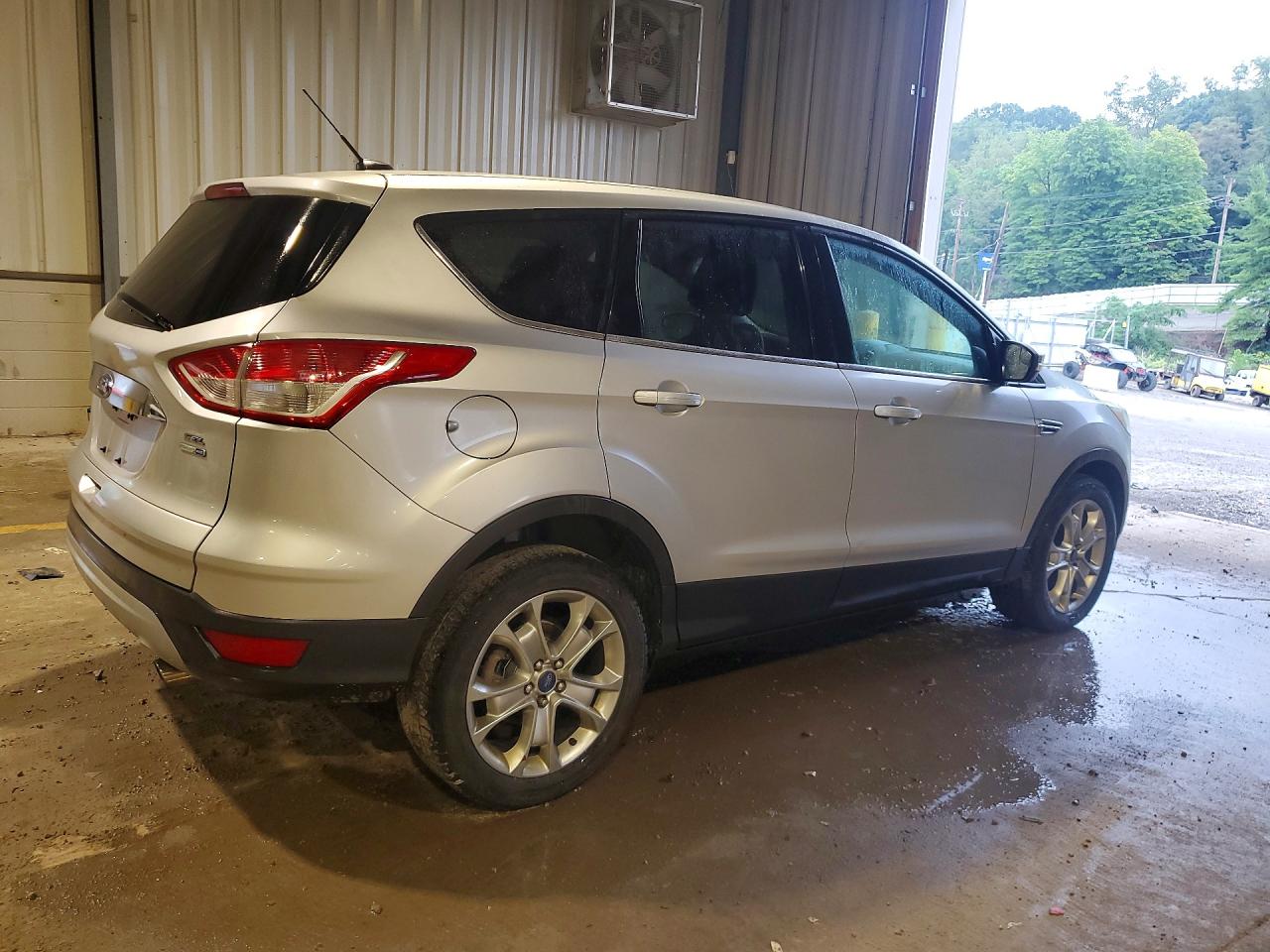 2013 Ford Escape Sel Серебряный vin: 1FMCU9H96DUB37821