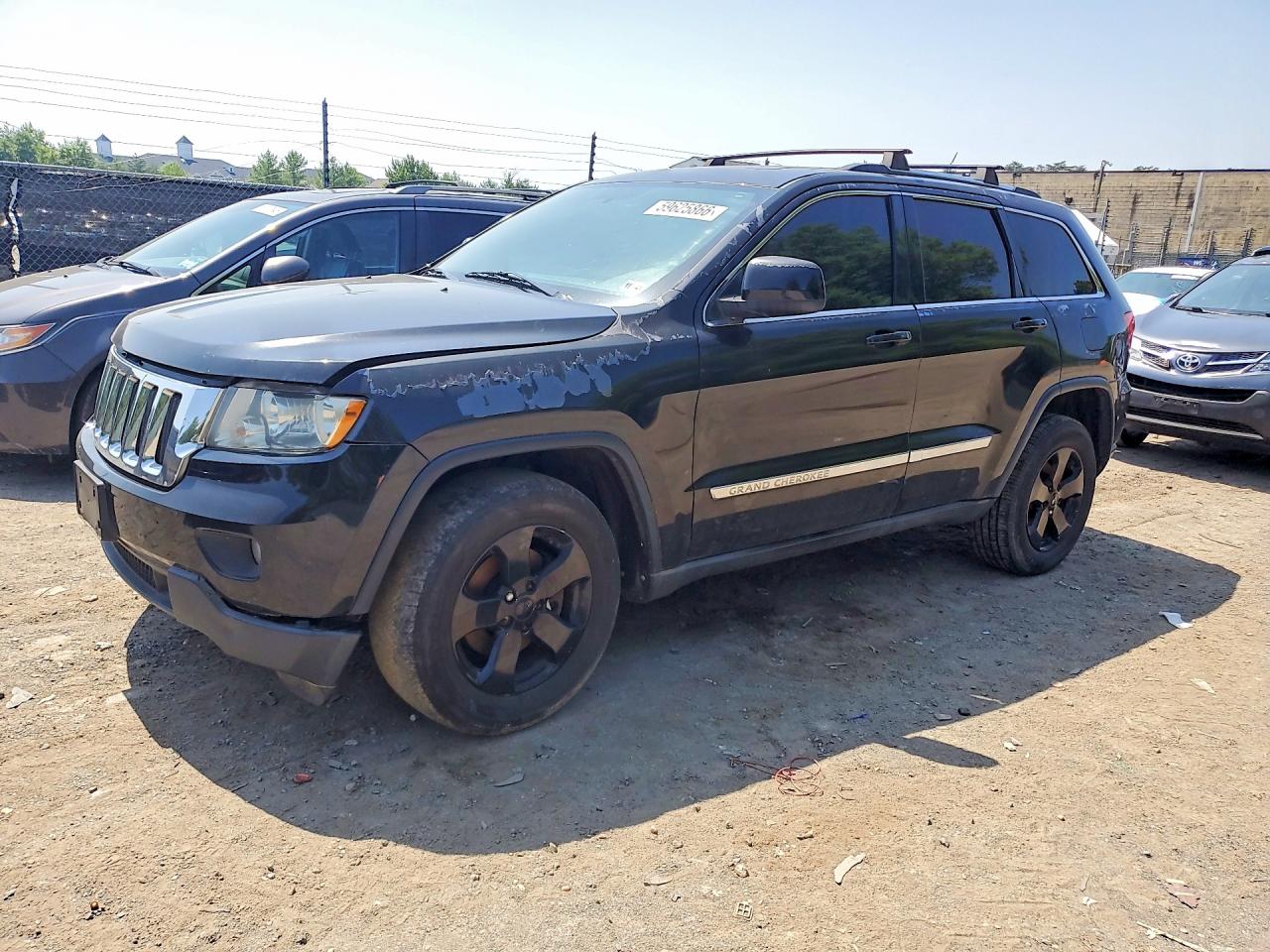 2013 Jeep Grand Cherokee Laredo Черный vin: 1C4RJFAG1DC581841