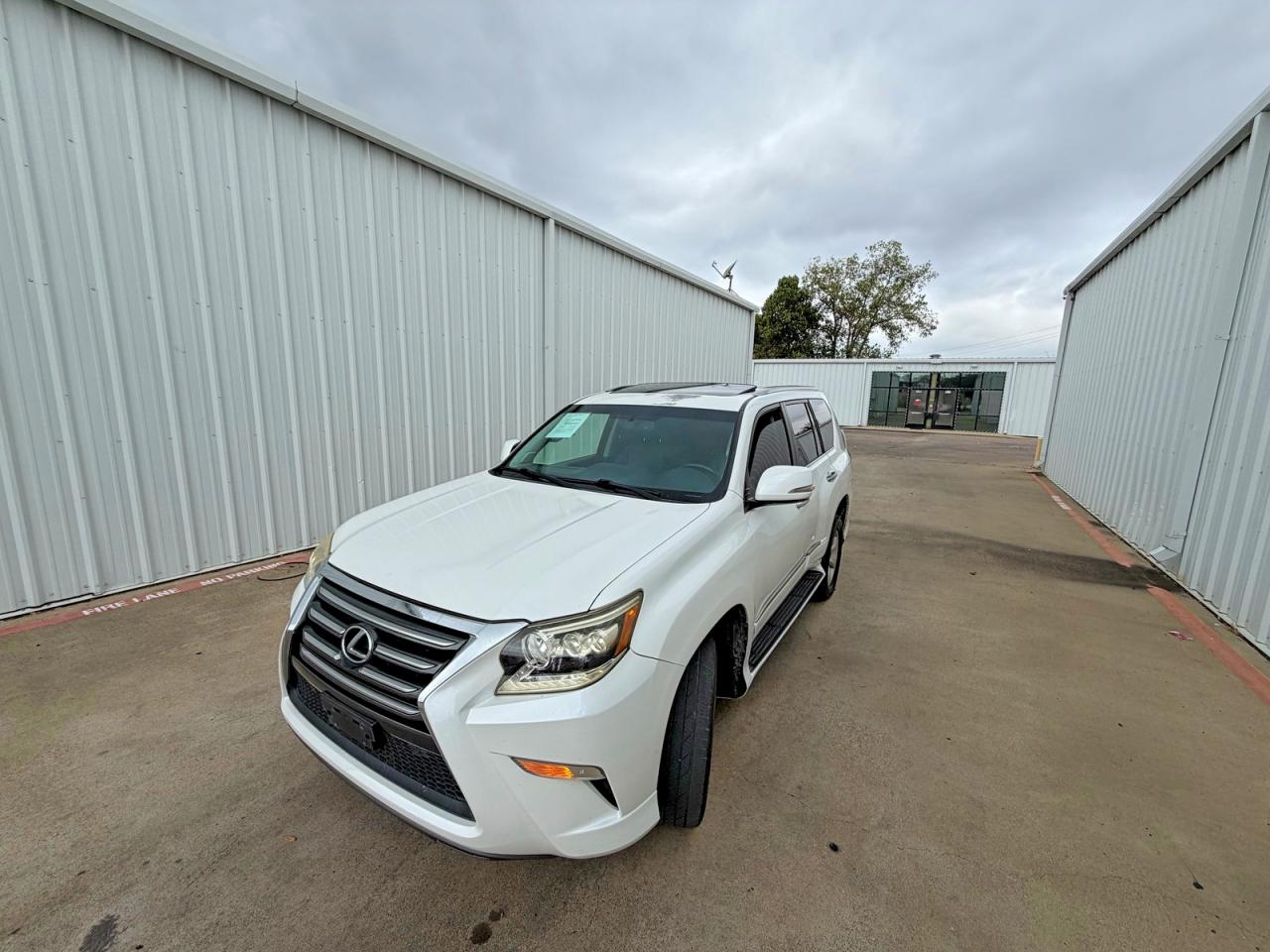 2014 Lexus Gx 460 White vin: JTJBM7FX4E5076421