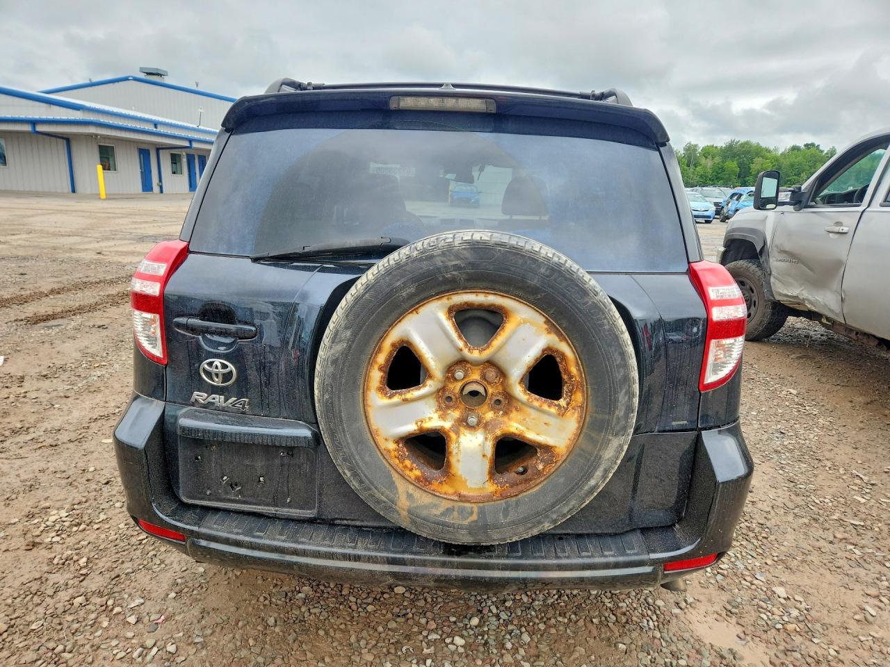 2011 Toyota Rav4 Base Black vin: 2T3ZF4DV1BW066087