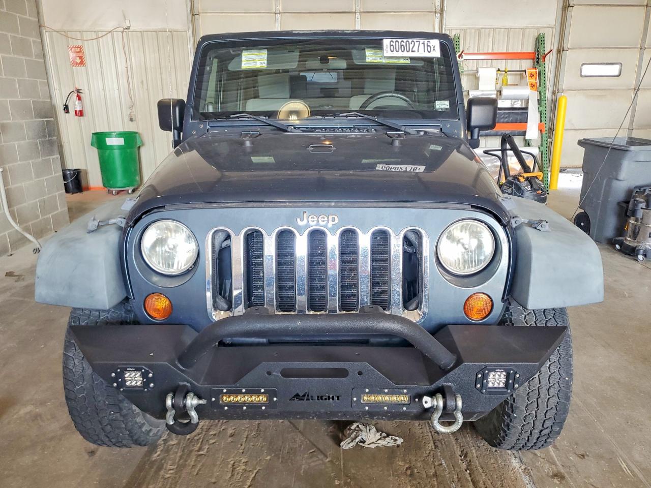 2008 Jeep Wrangler X Gray vin: 1J4FA24108L516773