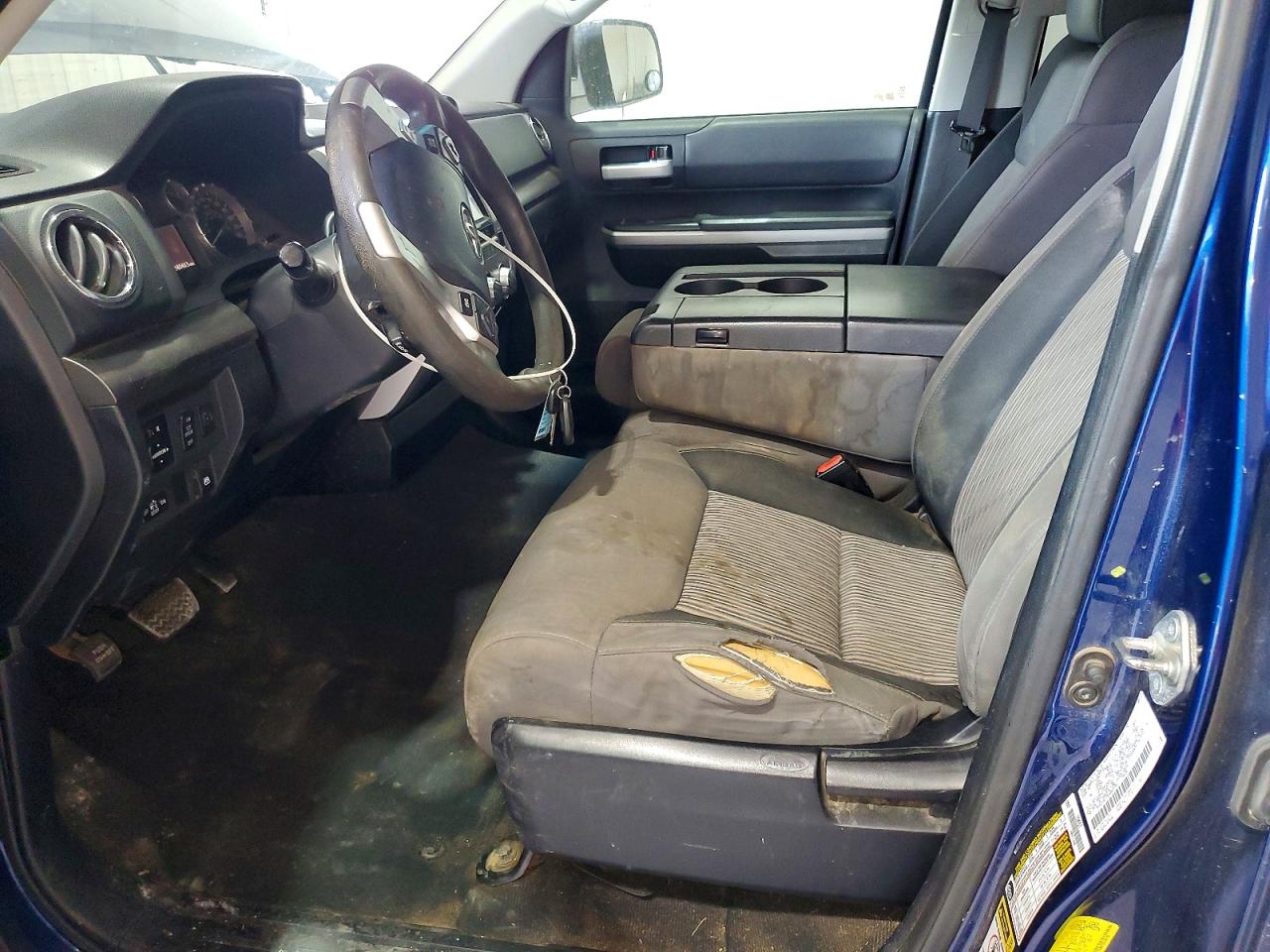 2014 Toyota Tundra Crewmax Sr5 Blue vin: 5TFEM5F15EX068798