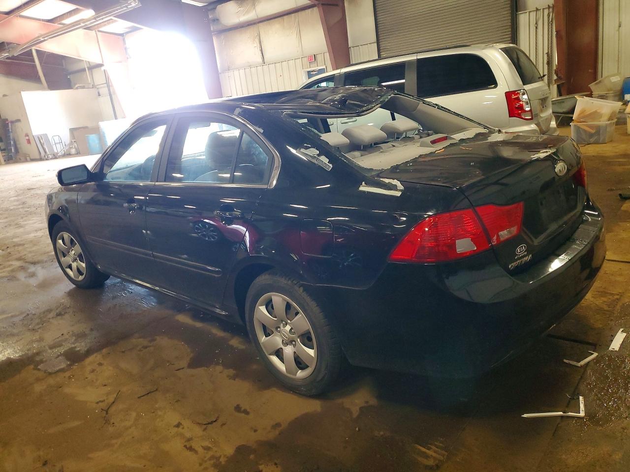 2010 Kia Optima Lx Black vin: KNAGG4A81A5395183