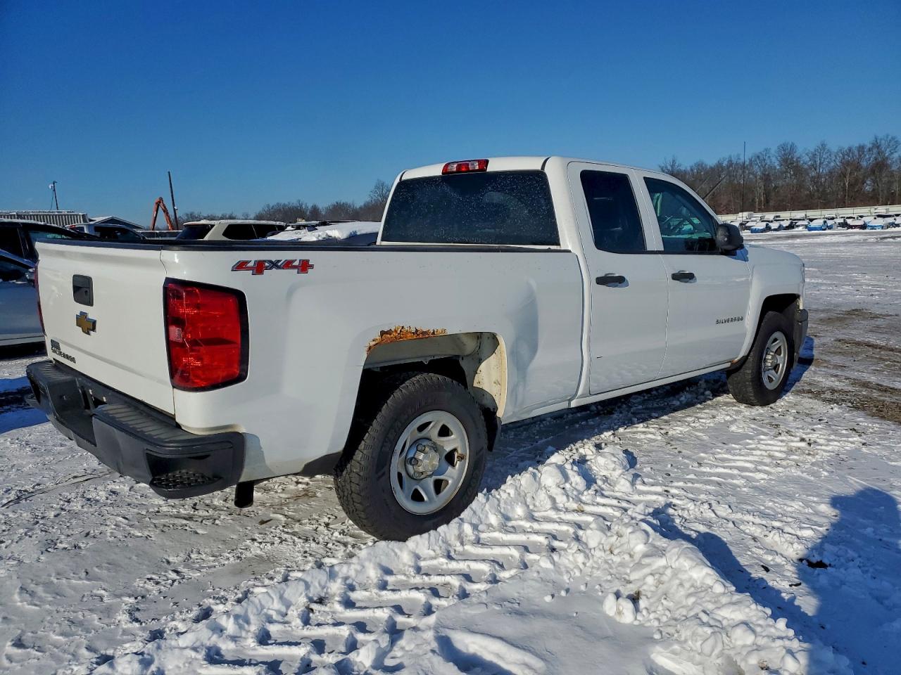2014 Chevrolet Silverado K1500 White vin: 1GCVKPEH7EZ120002