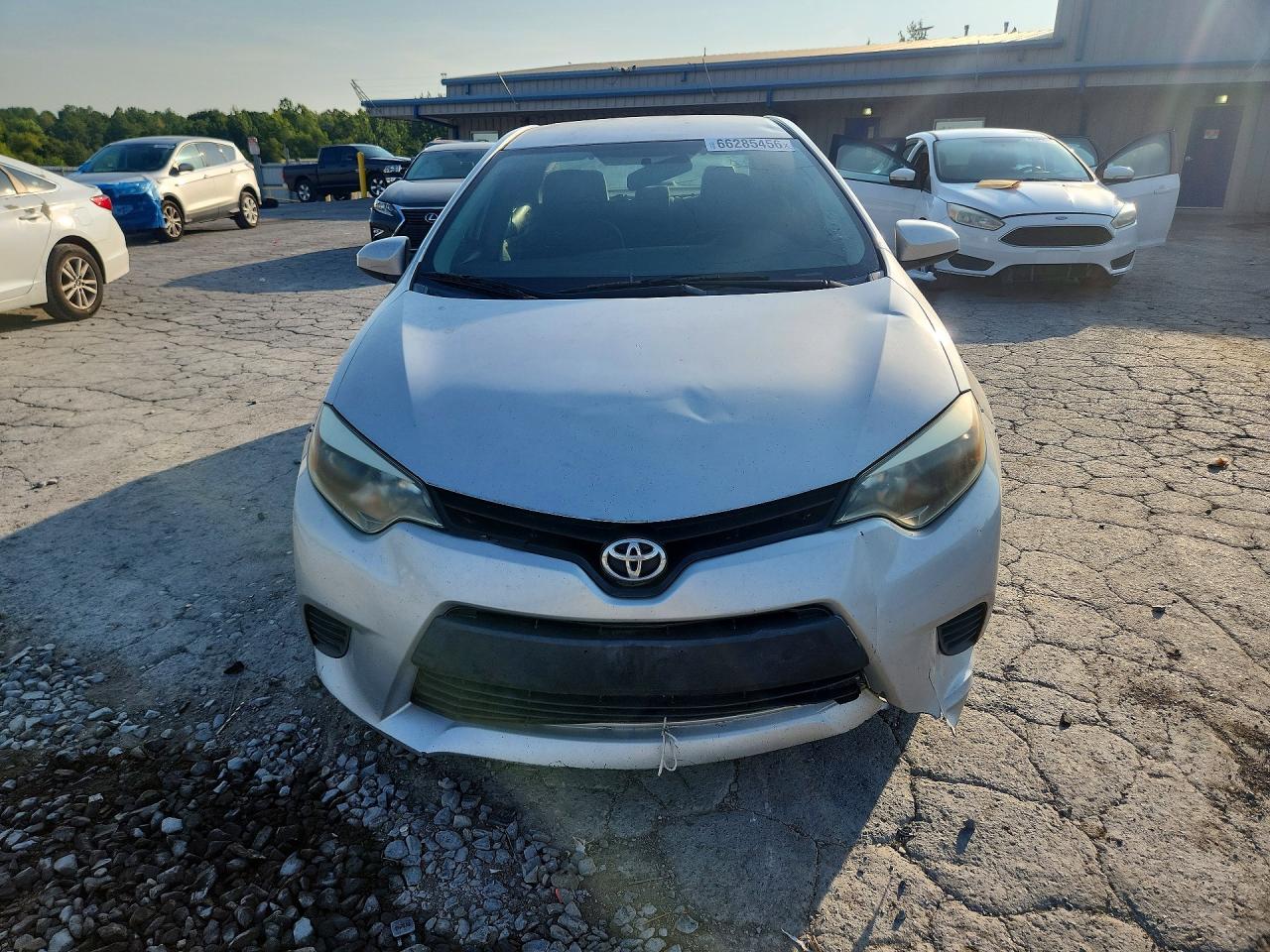 2014 Toyota Corolla Le Silver vin: 5YFBURHE1EP101773