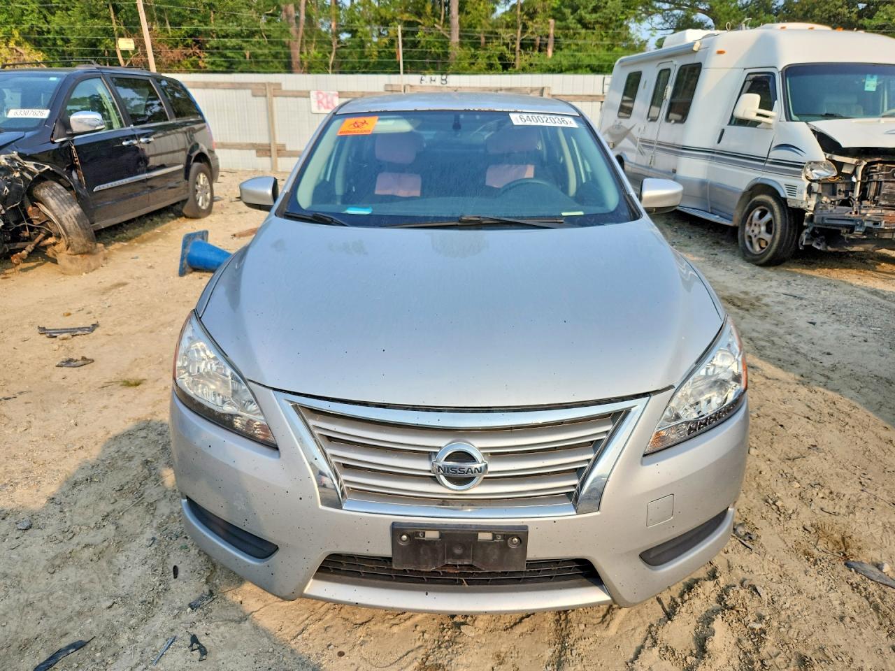 2015 Nissan Sentra S Gray vin: 3N1AB7AP9FY365720