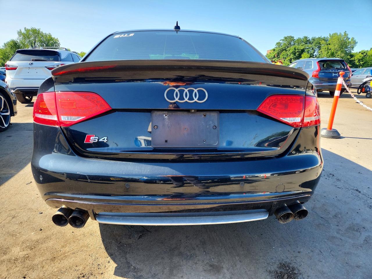 2011 Audi S4 Prestige Black vin: WAUKGAFL4BA158301