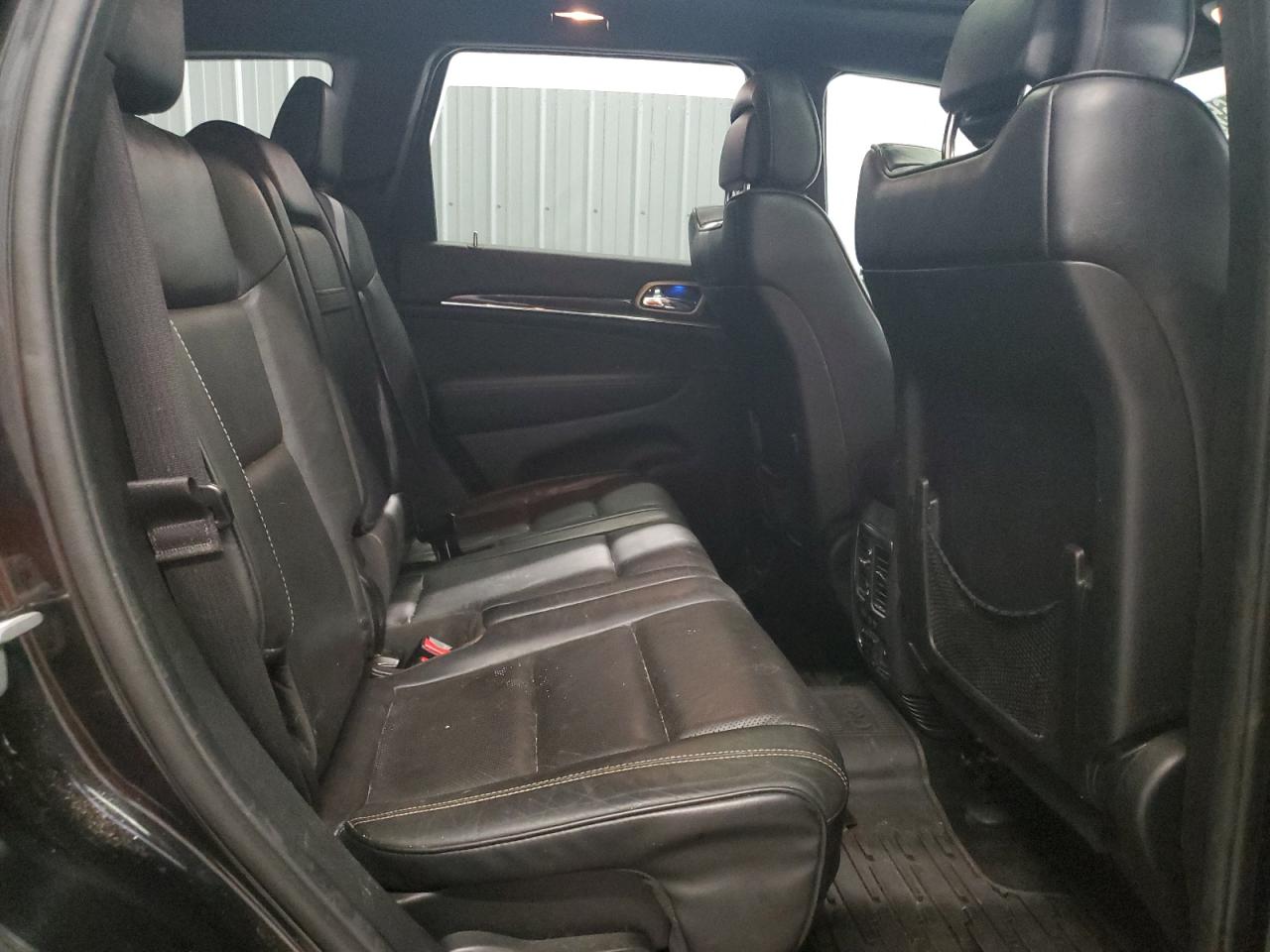 2014 Jeep Grand Cherokee Overland Black vin: 1C4RJFCG5EC183272