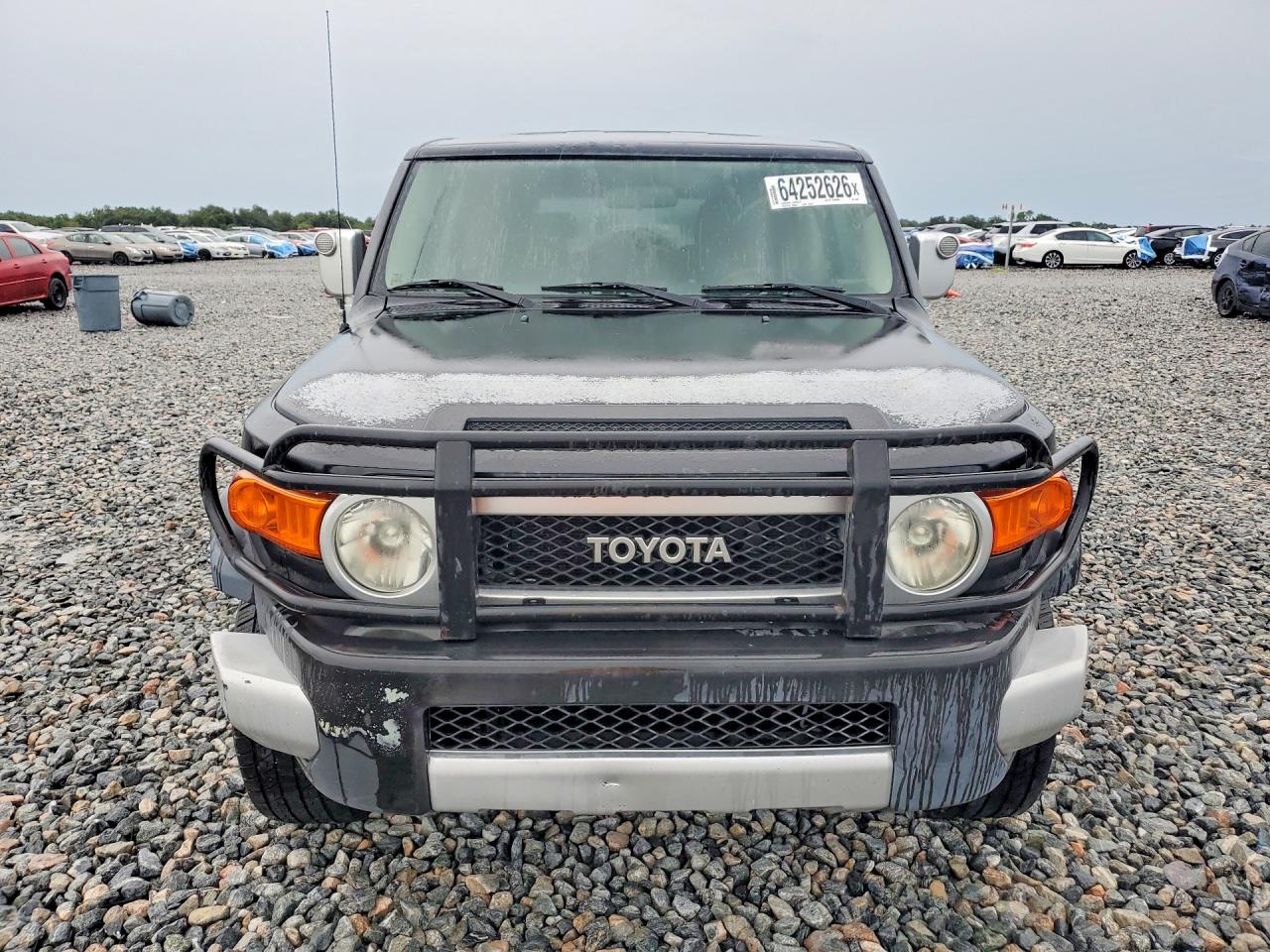 2008 Toyota Fj Cruiser Base Черный vin: JTEBU11F280106916
