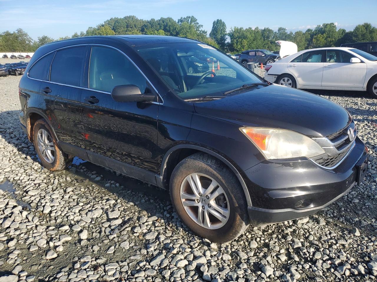 2011 Honda Cr-v Ex Black vin: 3CZRE4H58BG702530