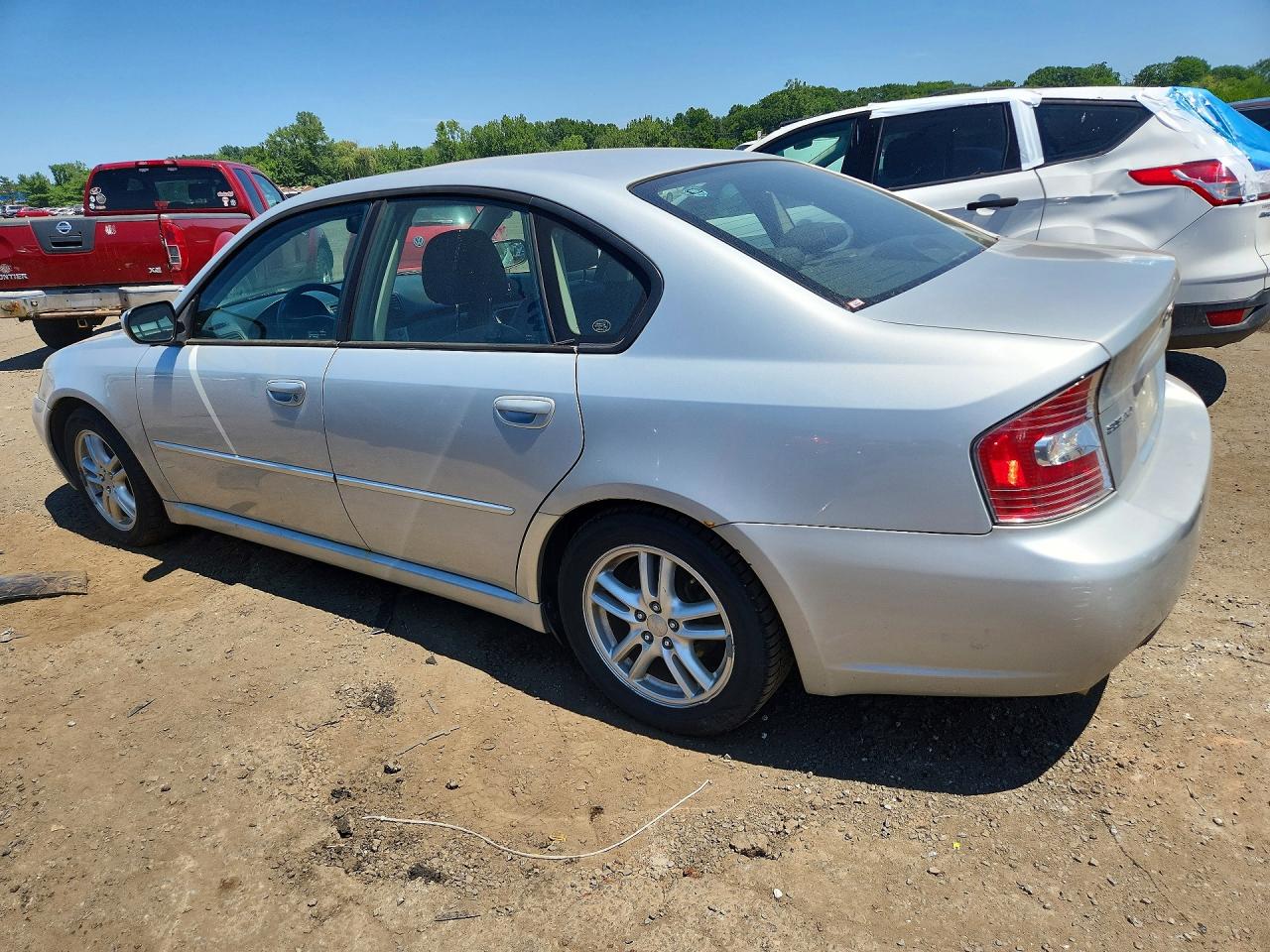 2005 Subaru Legacy 2.5i Limited Silver vin: 4S3BL626X57229627