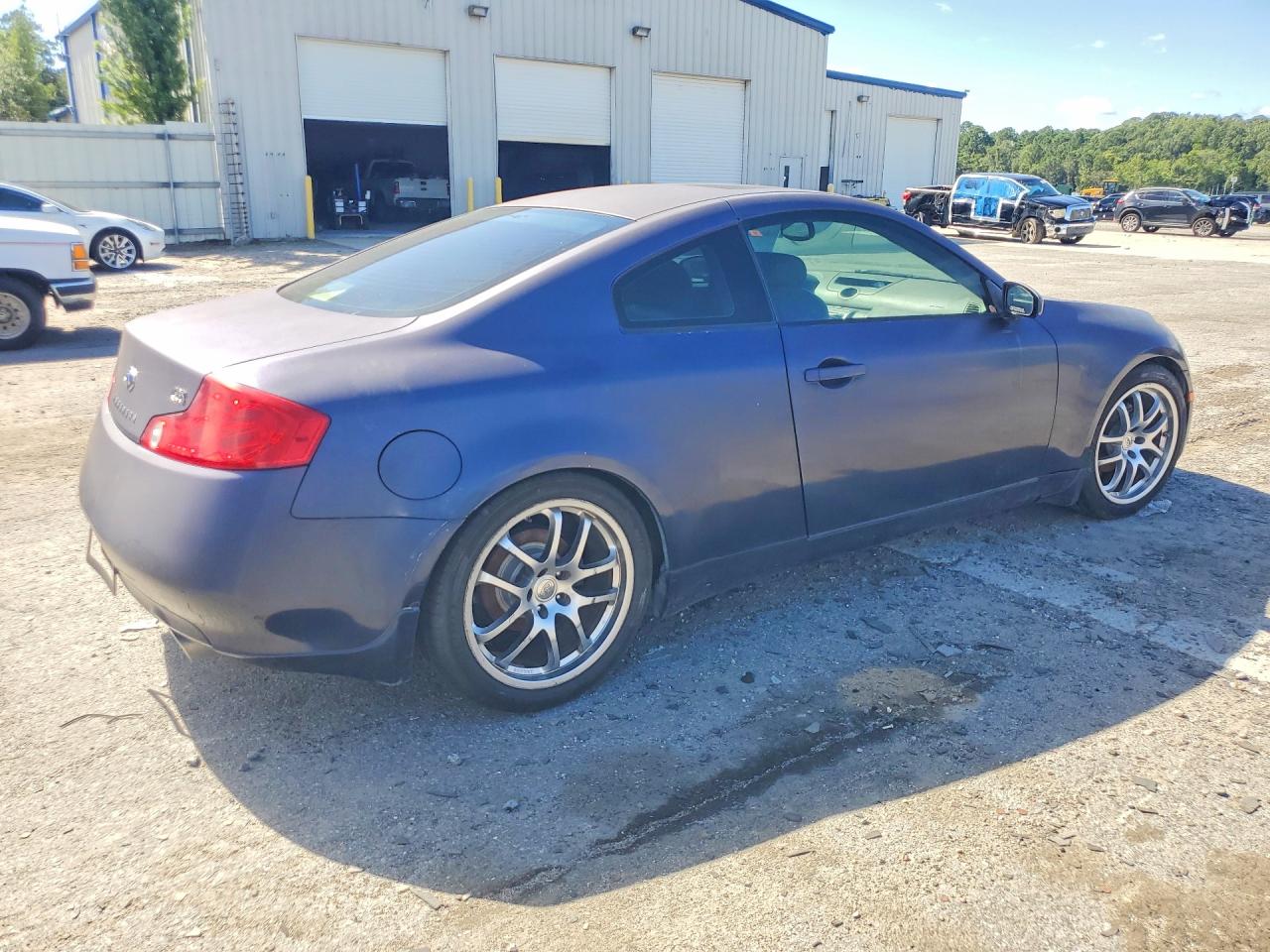 2004 Infiniti G35 Blue vin: JNKCV54E14M309037
