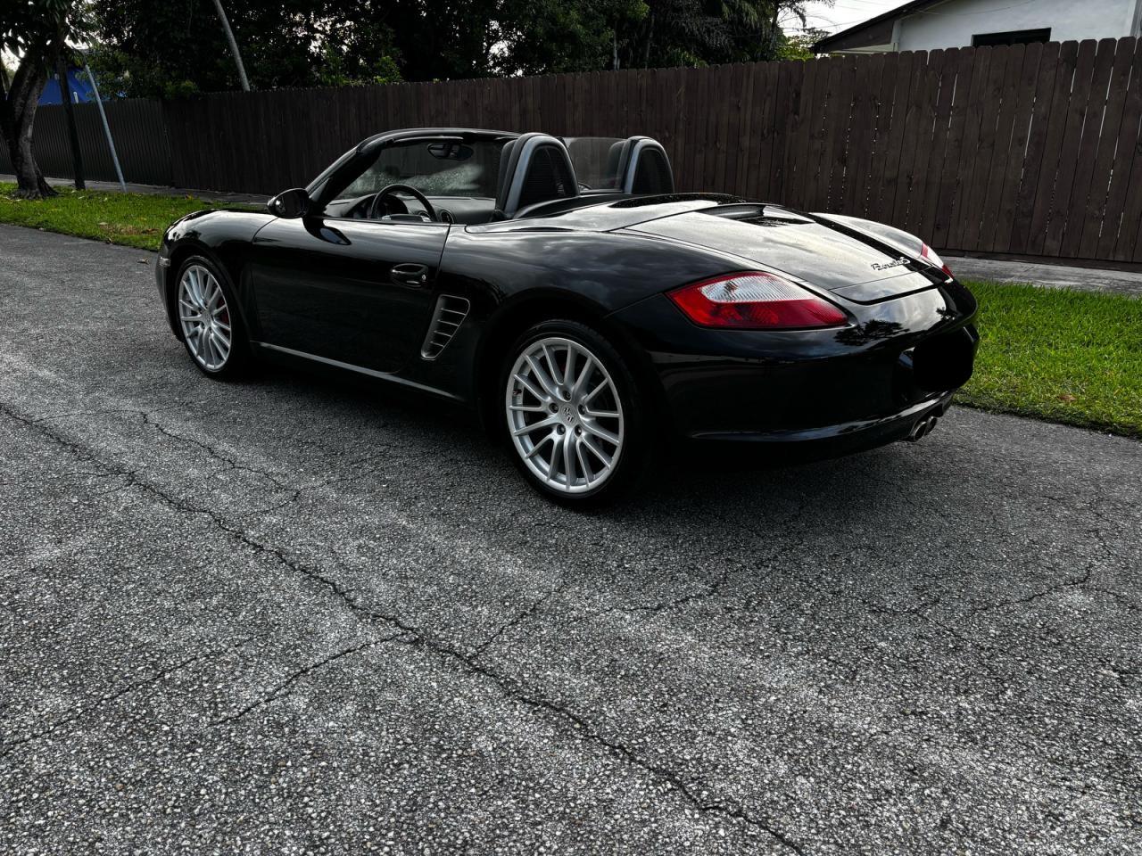 2006 Porsche Boxster S Черный vin: WP0CB29856S730172