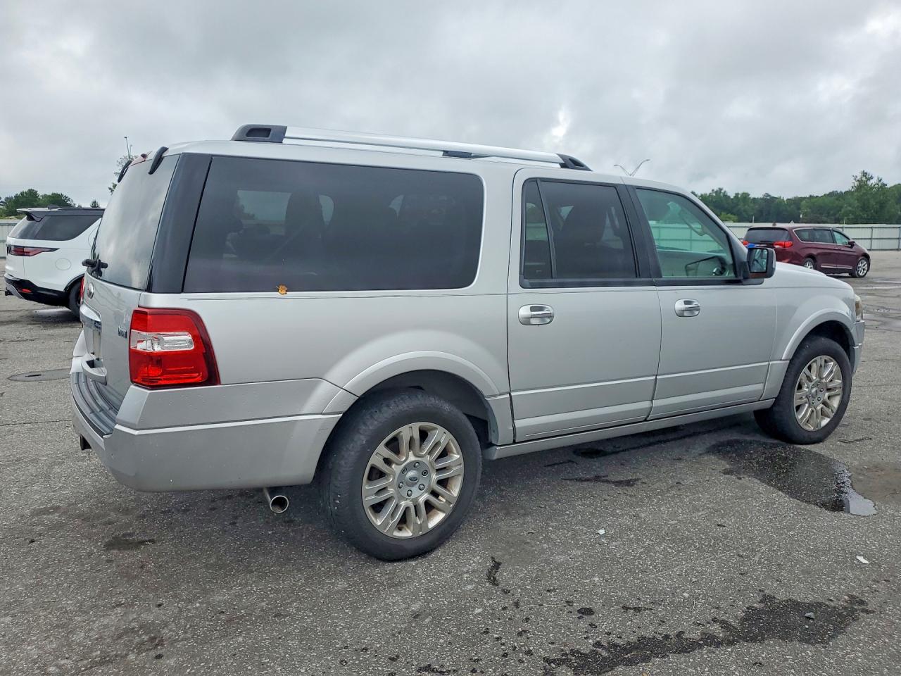 2013 Ford Expedition El Limited Серебряный vin: 1FMJK1K56DEF14954