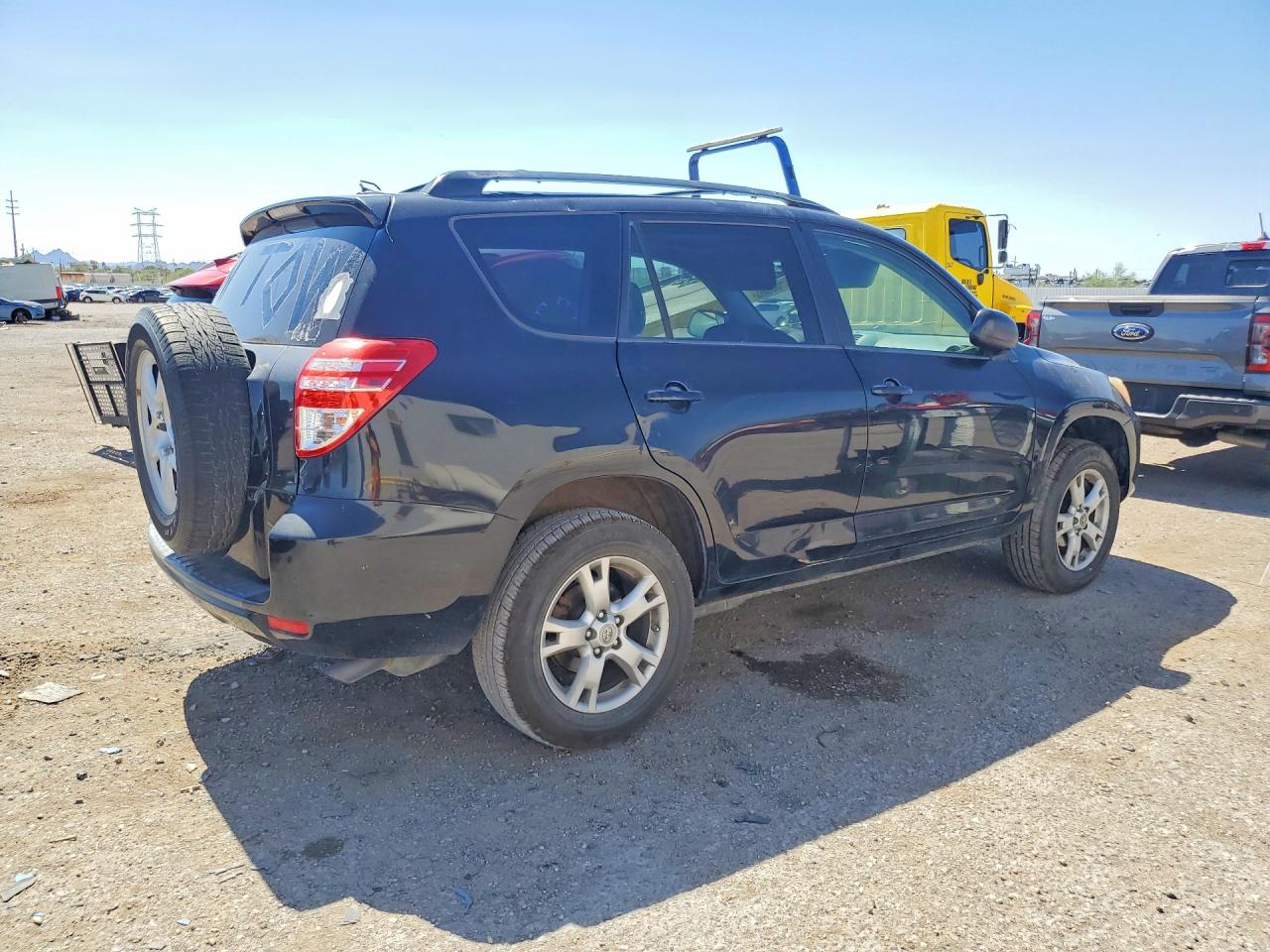 2011 Toyota Rav4 Base Black vin: 2T3ZF4DV3BW102510