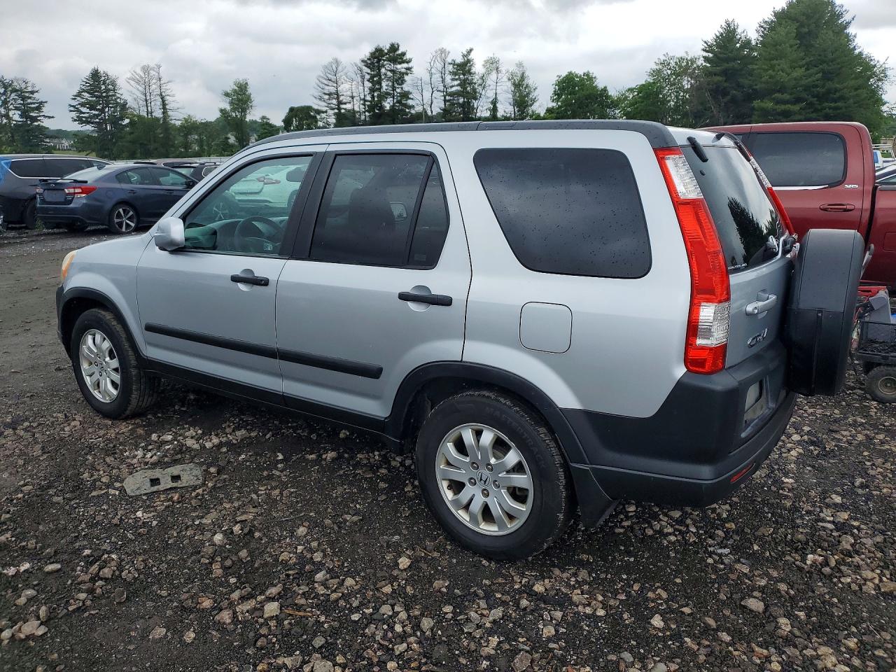 2005 Honda Cr-v Ex Серебряный vin: SHSRD78875U311165