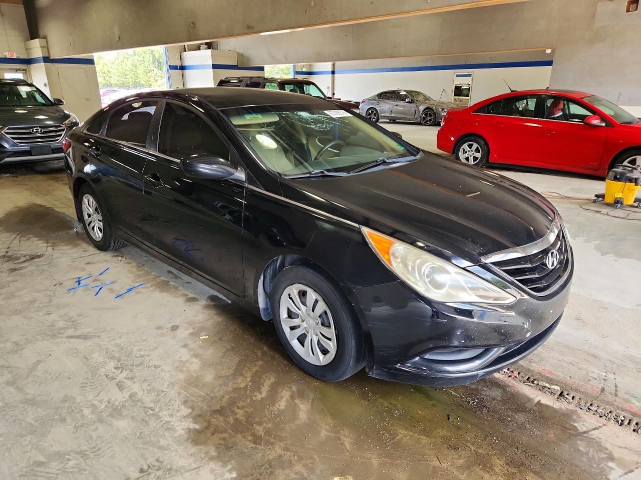 2011 Hyundai Sonata Gls Черный vin: 5NPEB4AC8BH114012