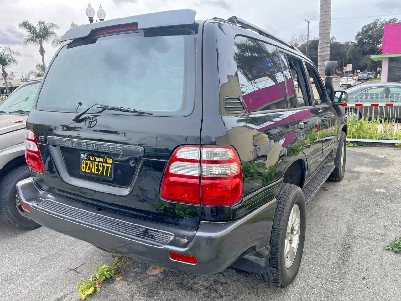 2003 Toyota Land Cruiser Black vin: JTEHT05J532204624