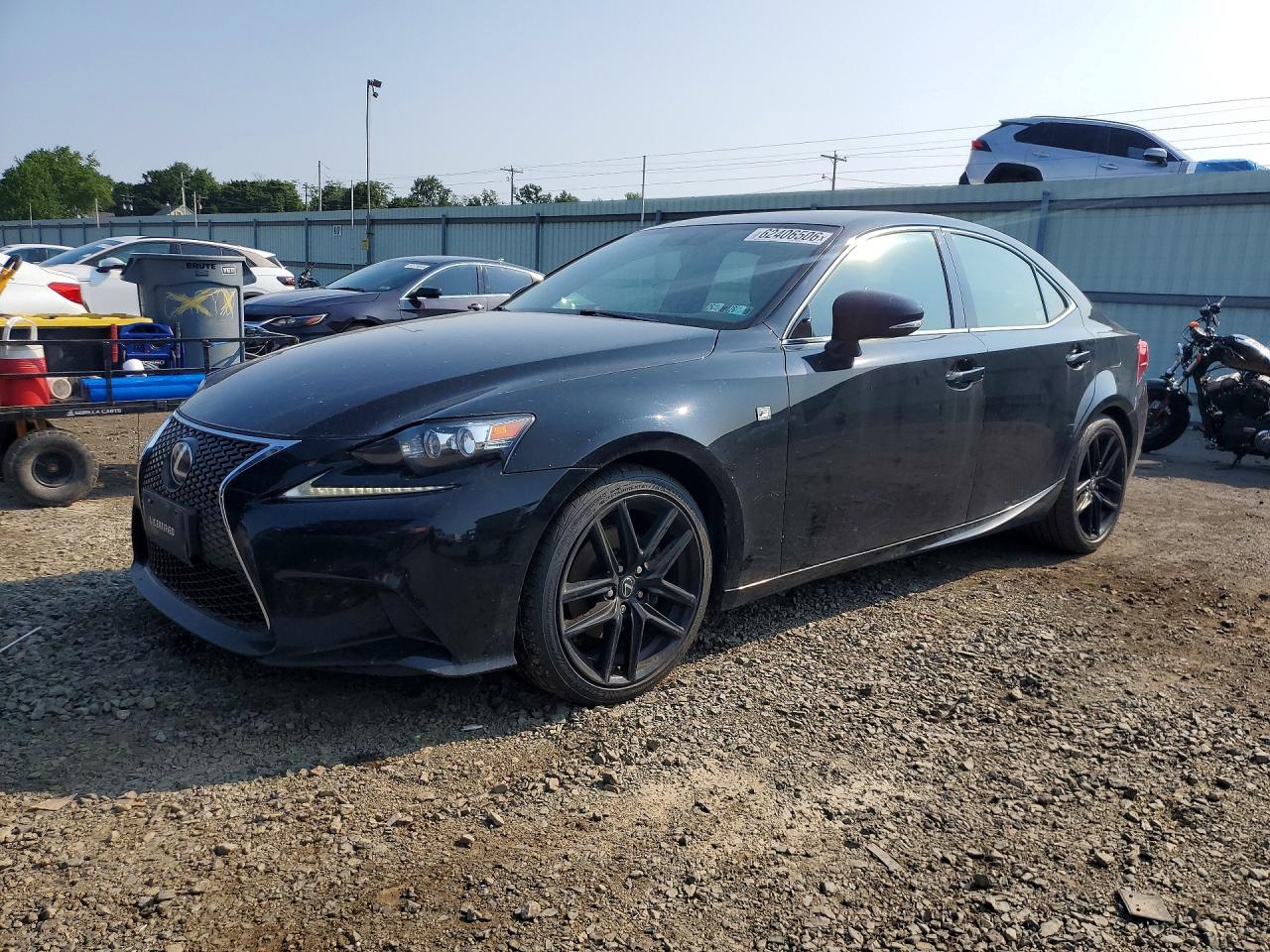 2015 Lexus Is 250 Черный vin: JTHCF1D24F5024888