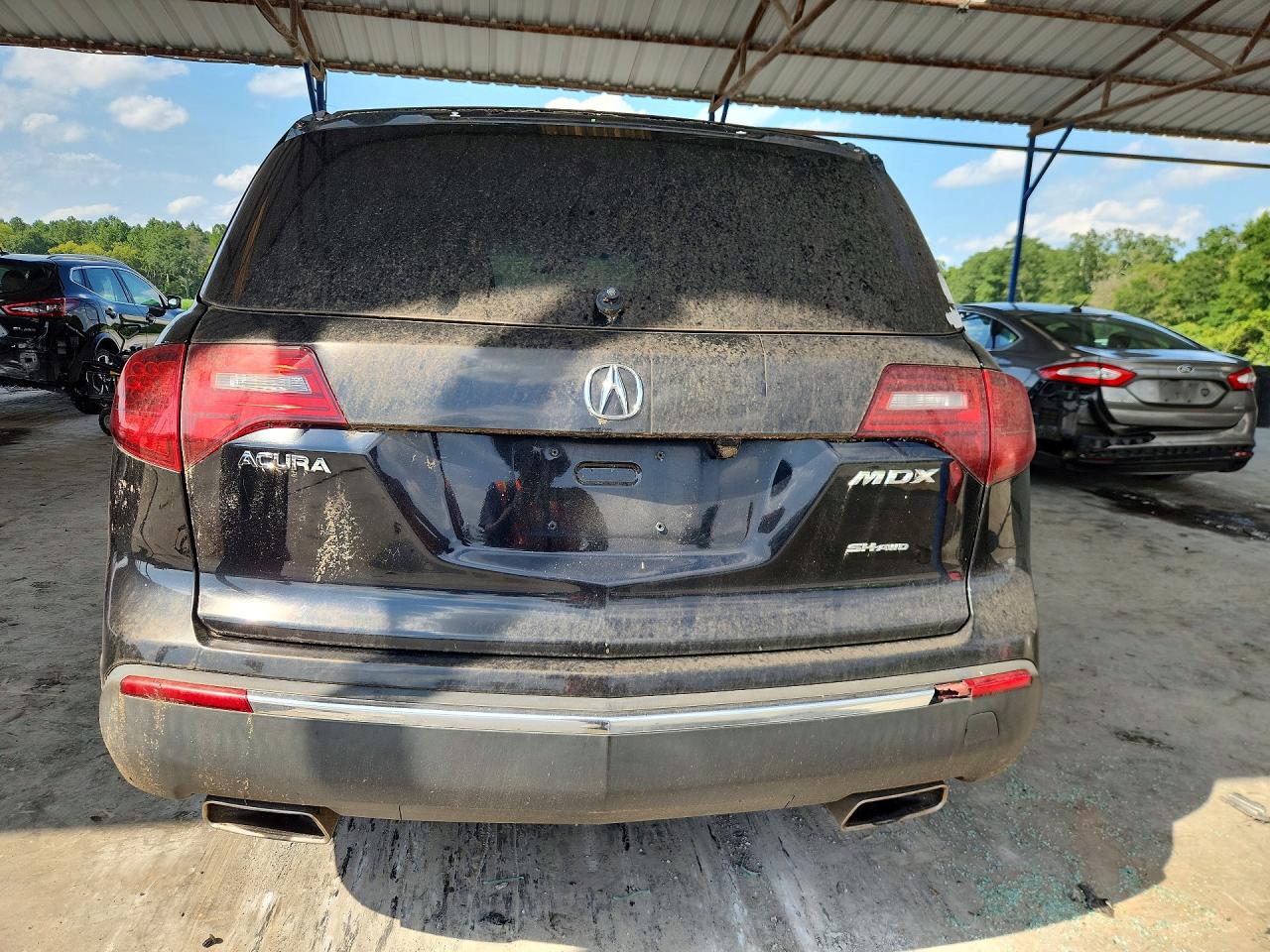2011 Acura Mdx Technology Black vin: 2HNYD2H63BH501470