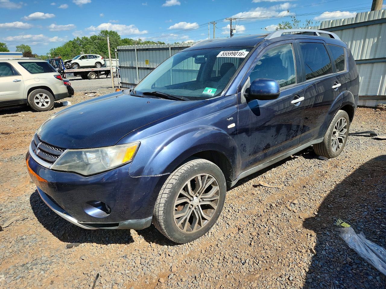 2008 Mitsubishi Outlander Xls Blue vin: JA4MT41XX8Z002724